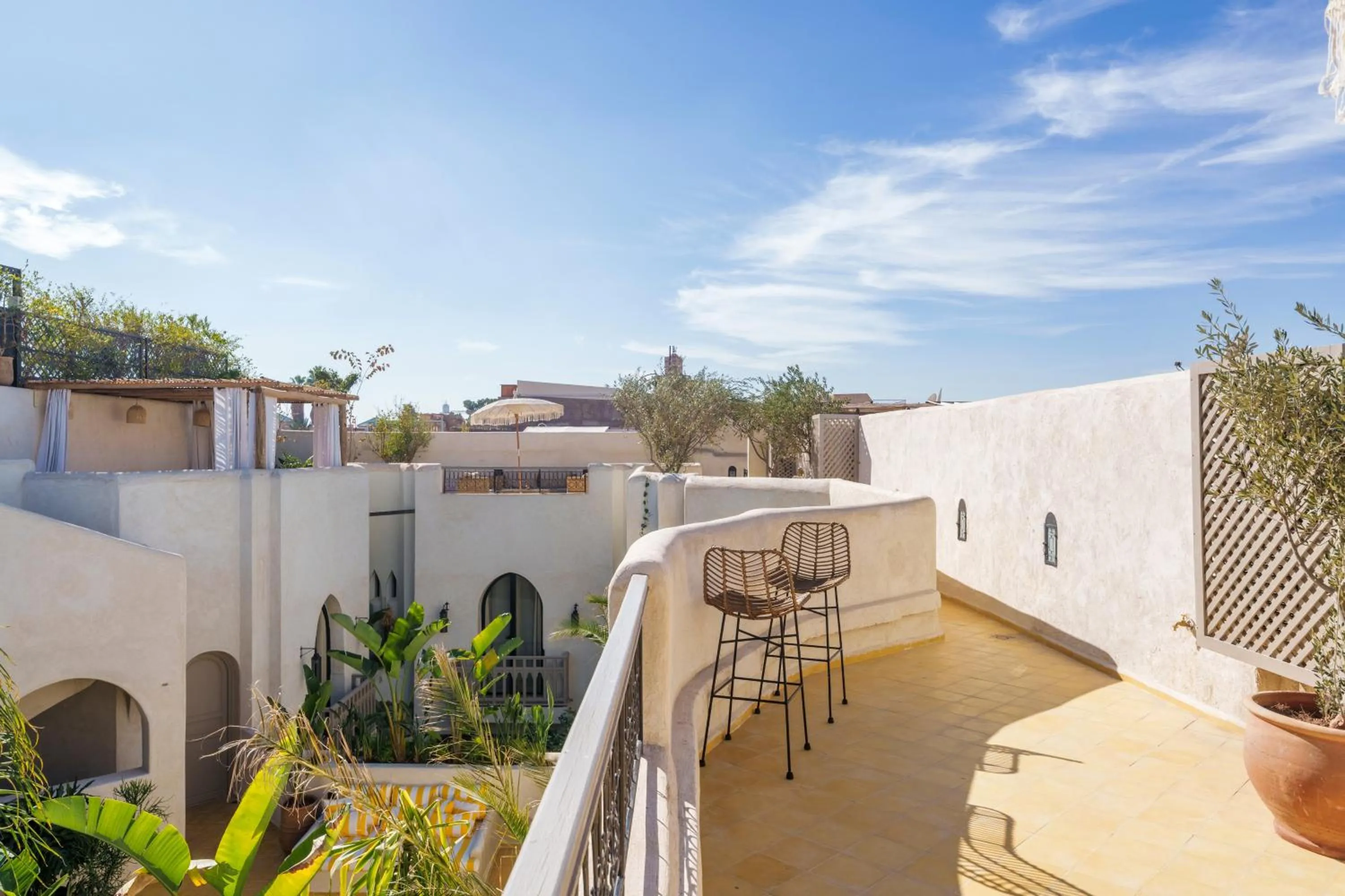 Patio in Riad XO