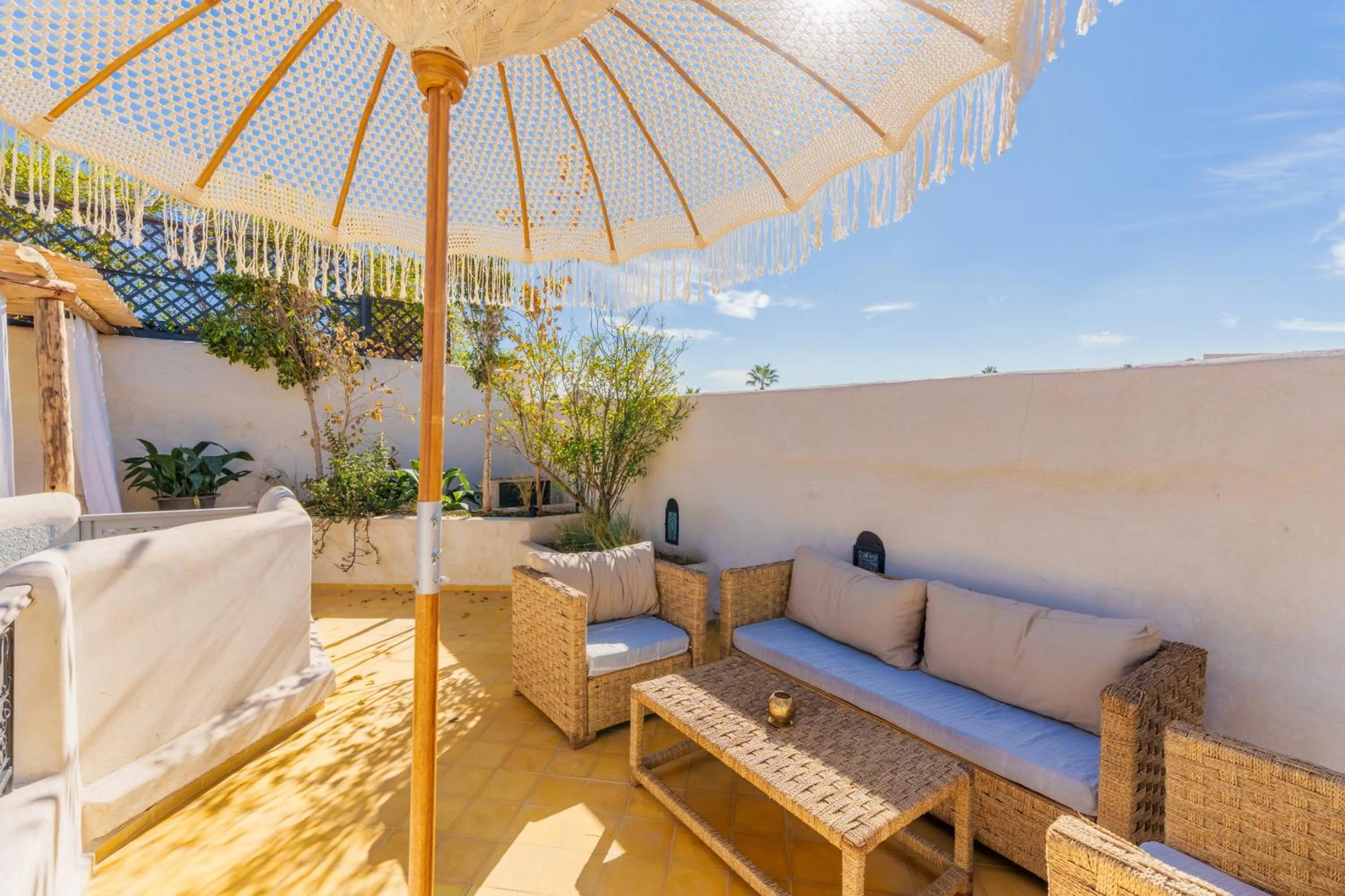 Patio in Riad XO