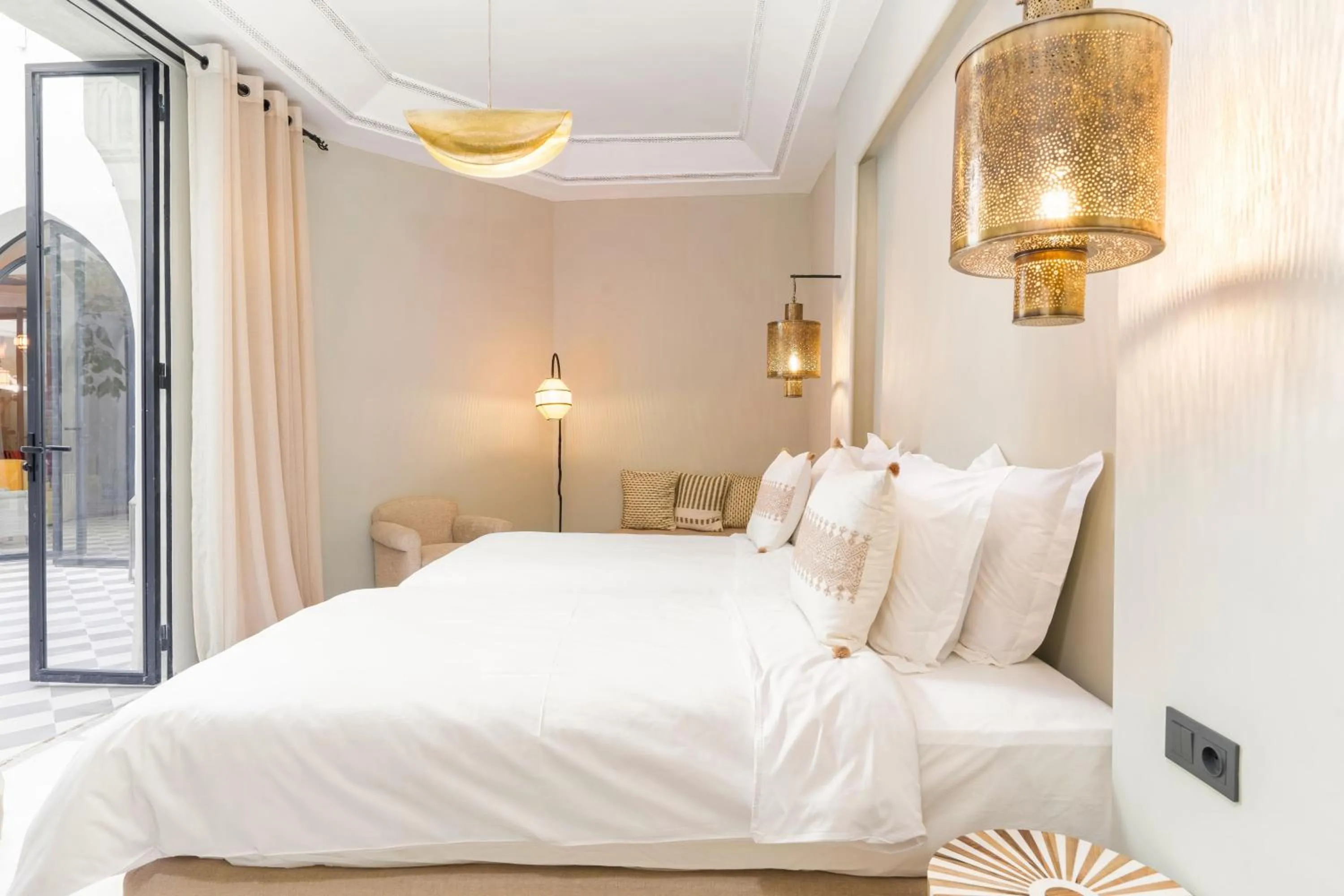 Bedroom, Bed in Riad XO