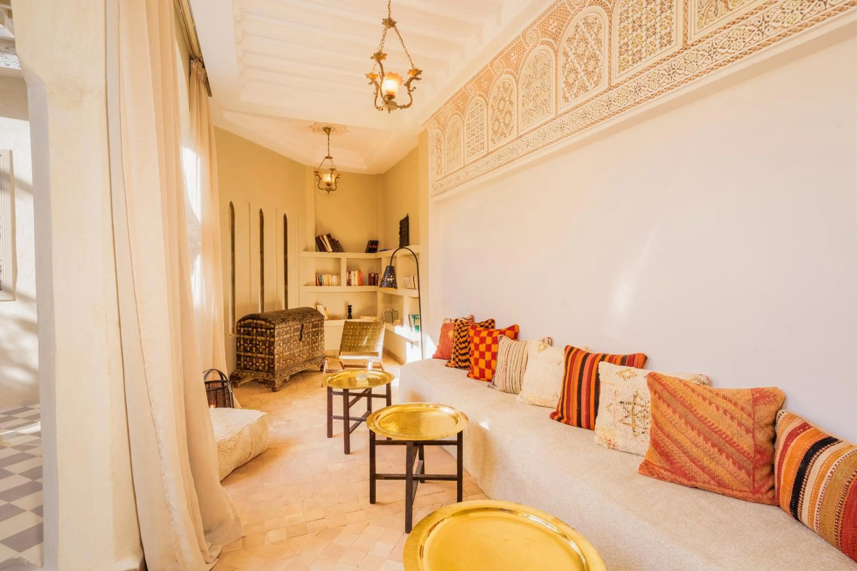 Living room in Riad XO