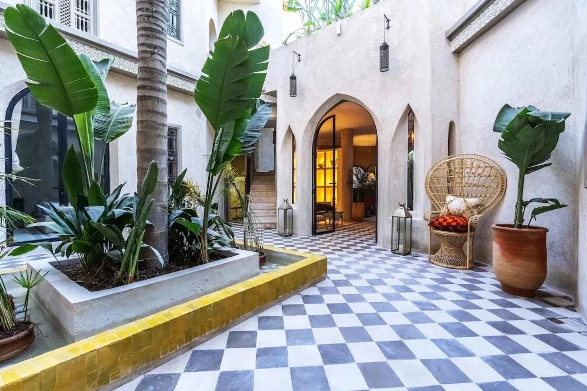 Patio in Riad XO