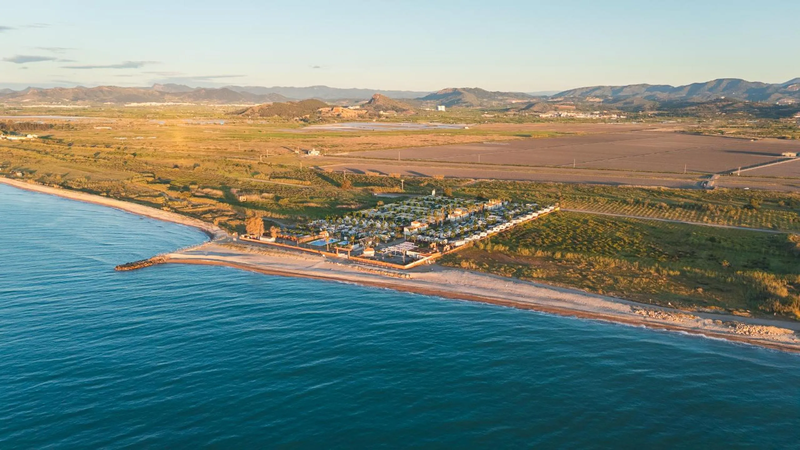 Bird's eye view in HolaCamp Chilches