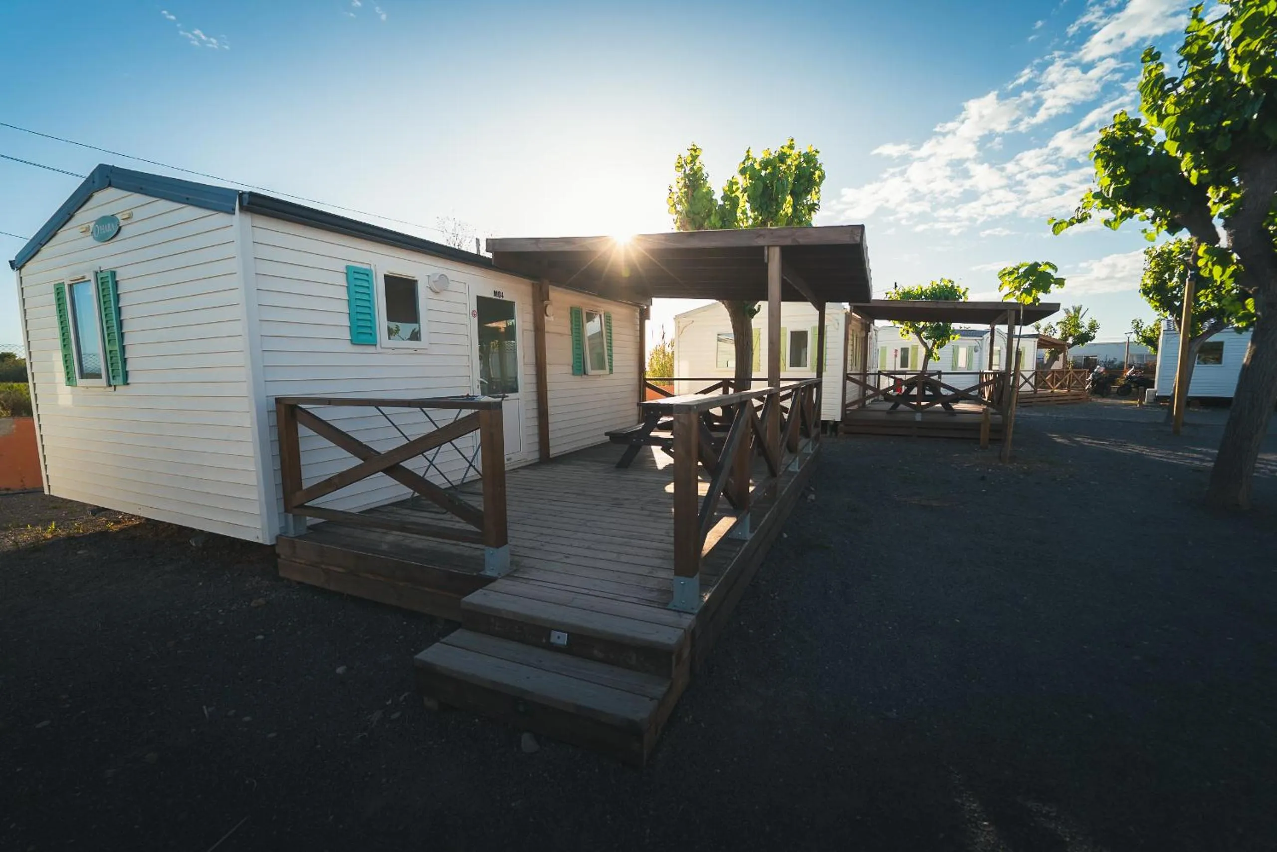 Balcony/Terrace in HolaCamp Chilches