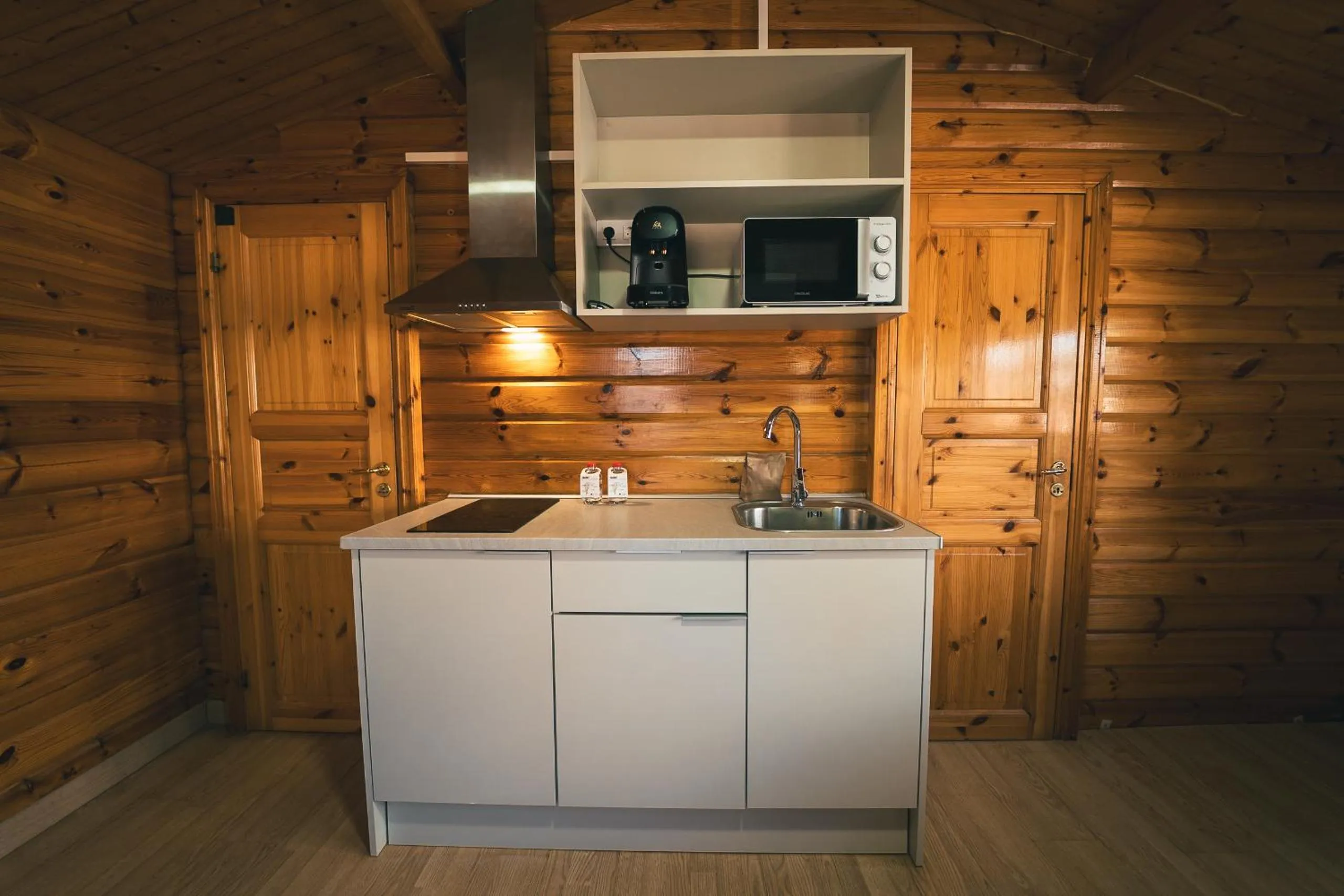 Kitchen or kitchenette in HolaCamp Chilches