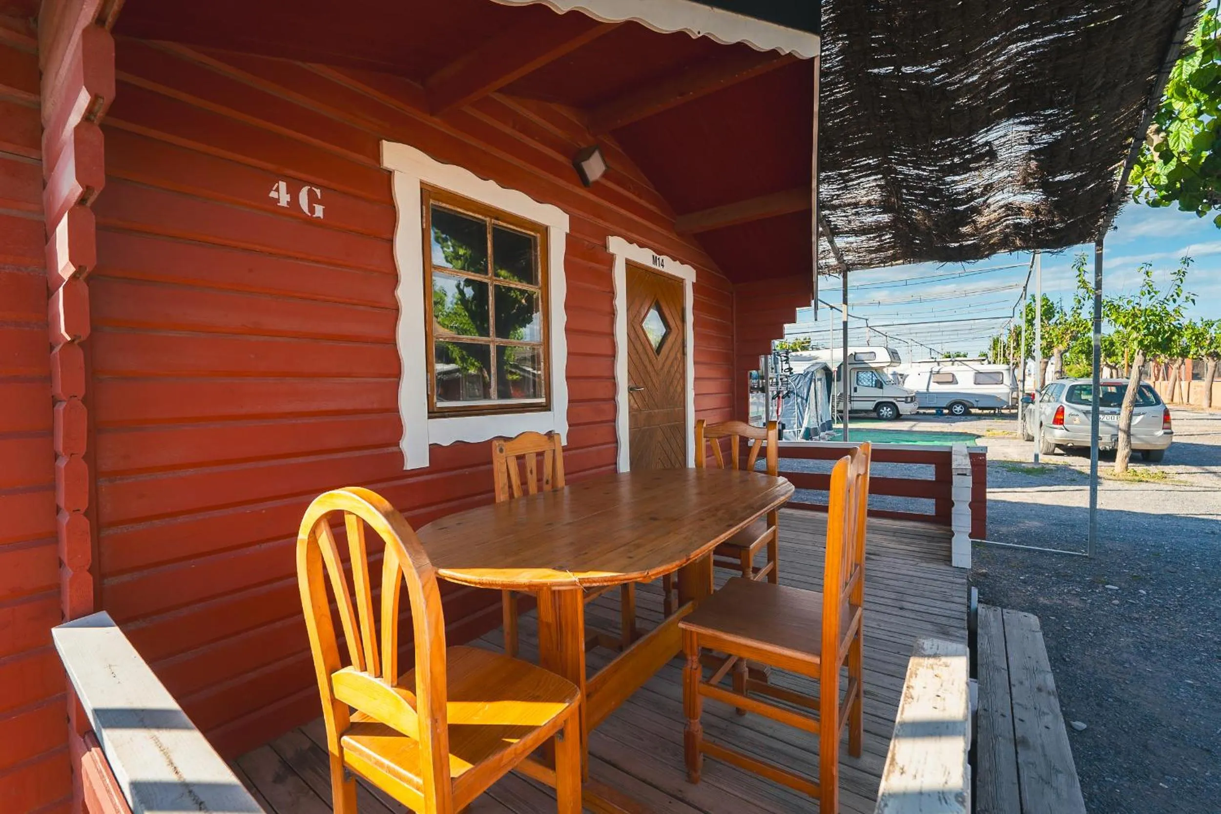 Patio in HolaCamp Chilches