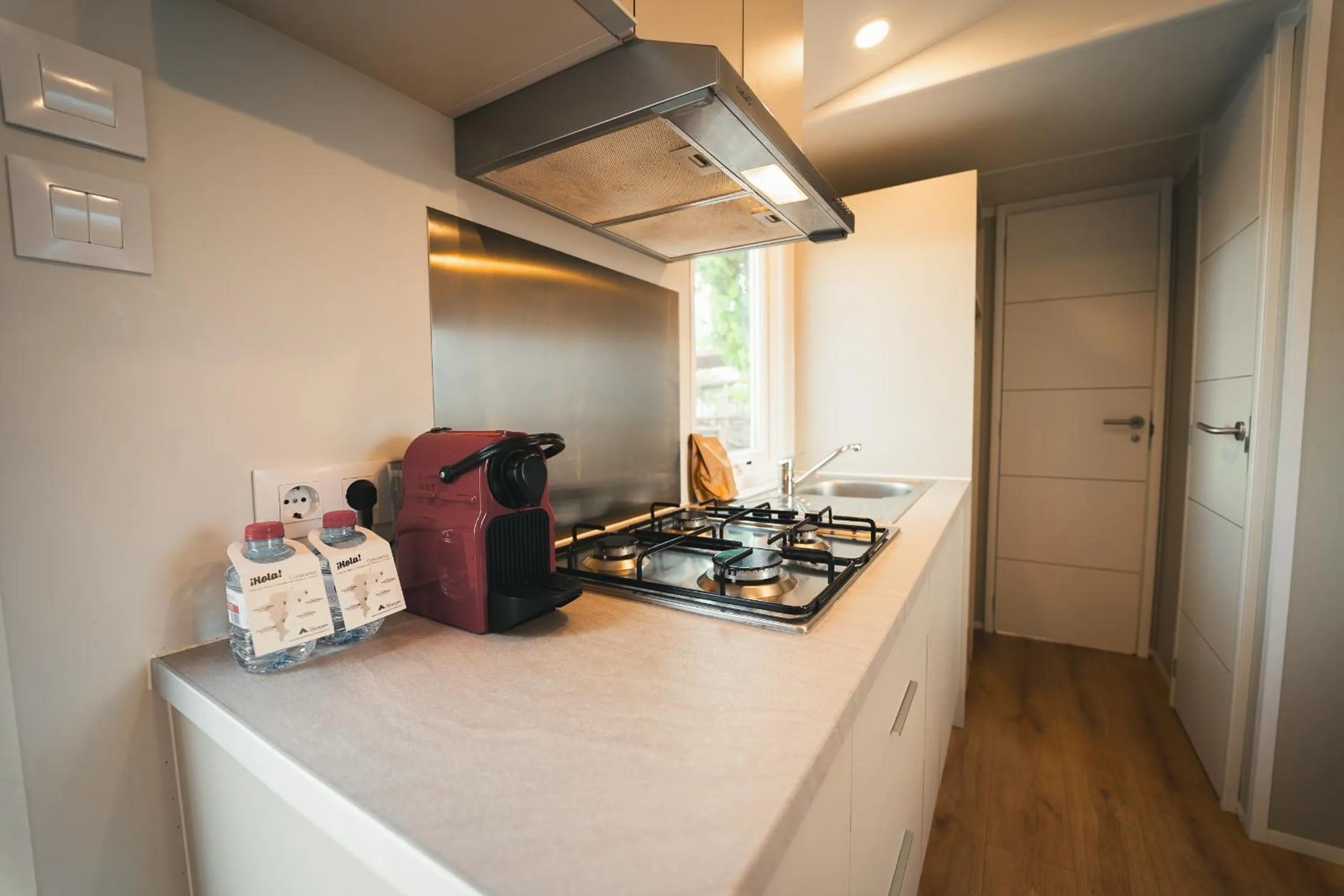 Kitchen or kitchenette in HolaCamp Chilches