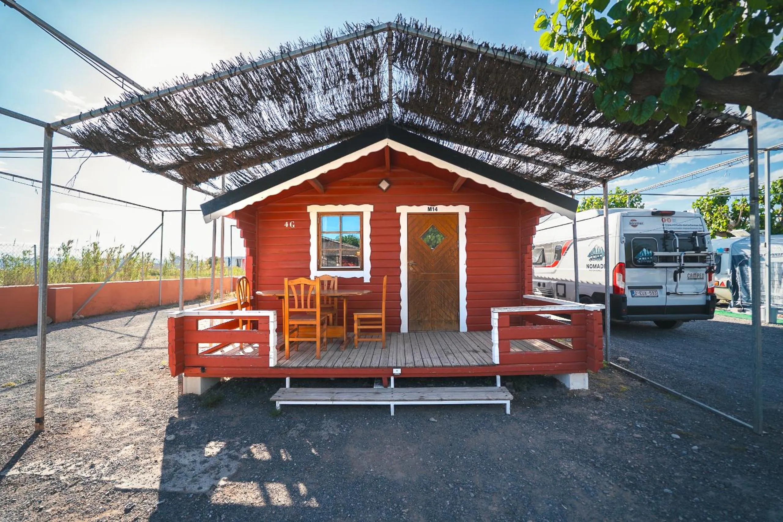 Patio in HolaCamp Chilches