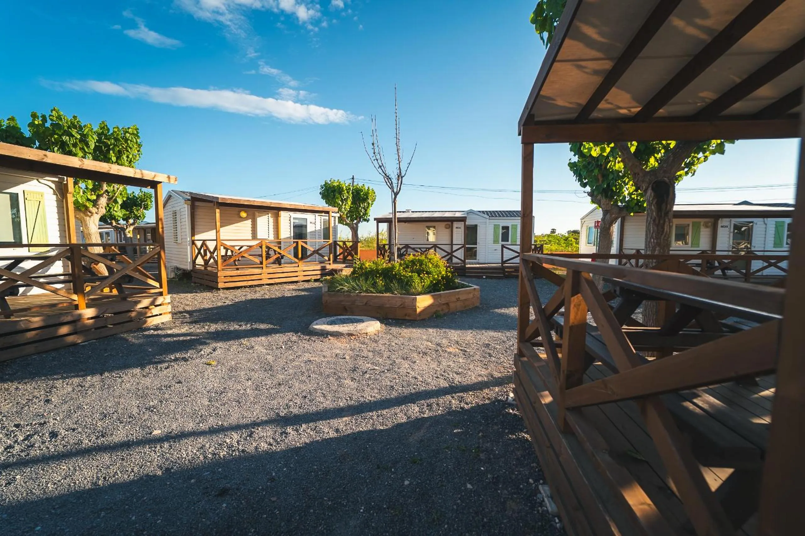 Patio in HolaCamp Chilches