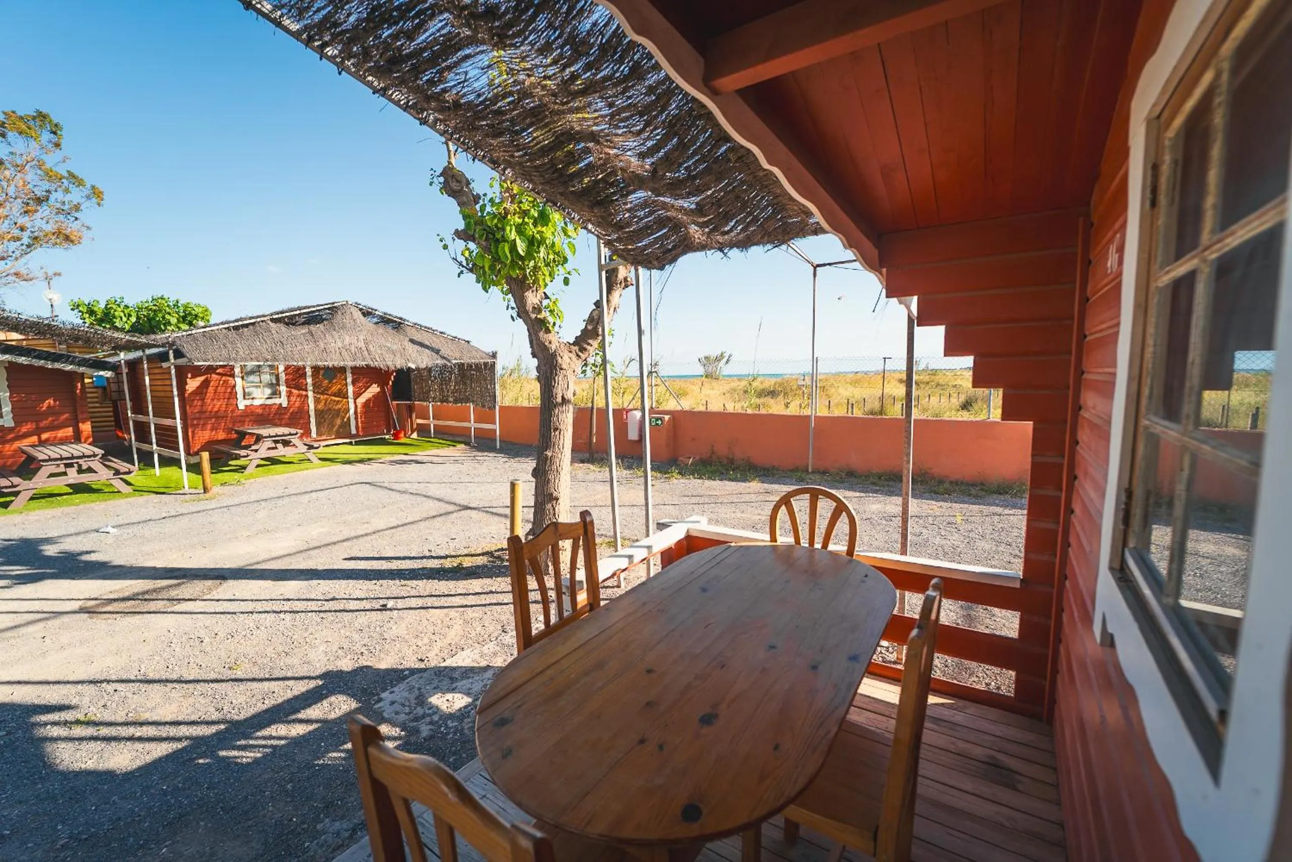 Patio in HolaCamp Chilches