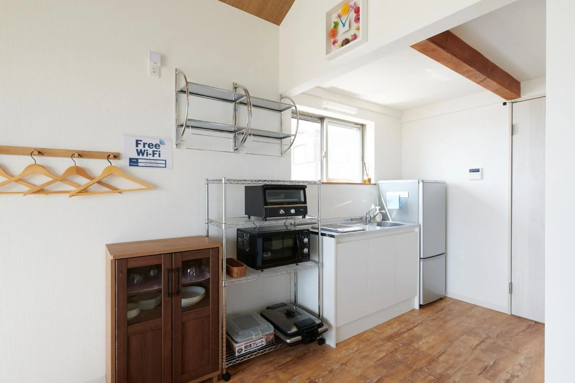 kitchen in Rush Awaji Guppy - Seaside Holiday Home - Self Check-In Only