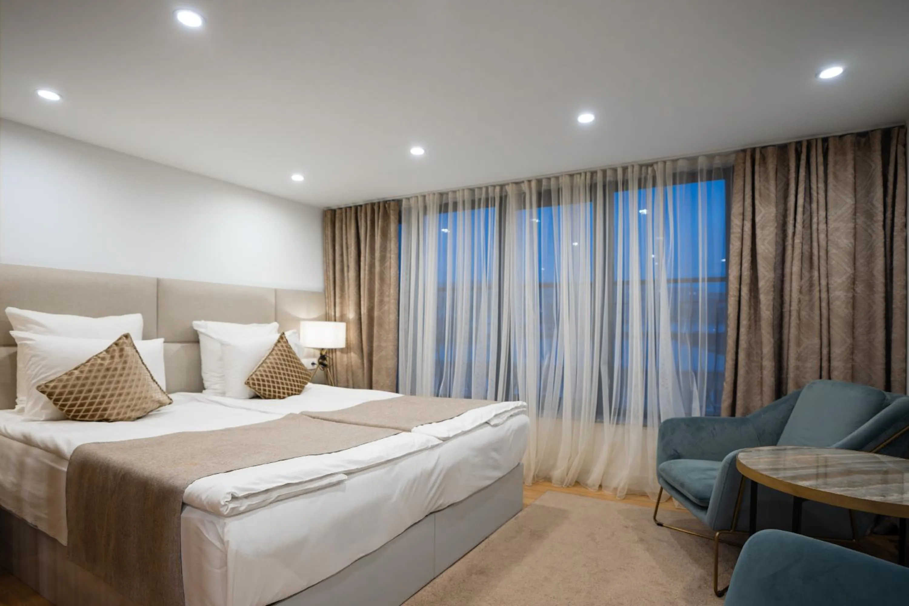 Bed in RIS Opera Apartments Yerevan