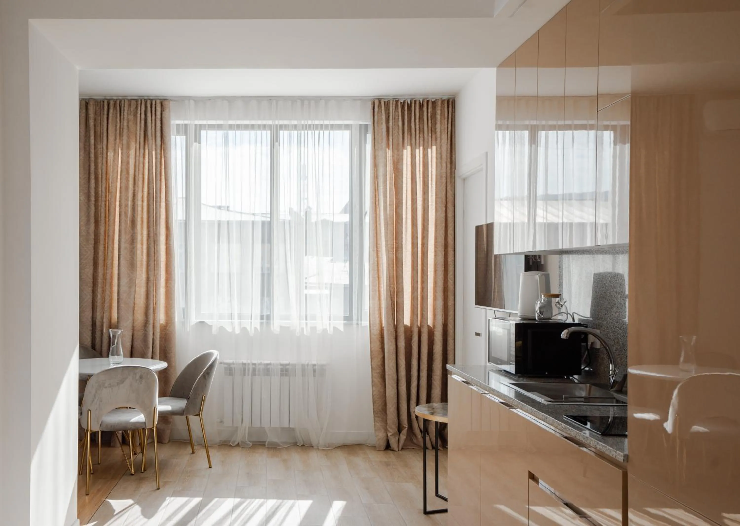 Living room in RIS Opera Apartments Yerevan