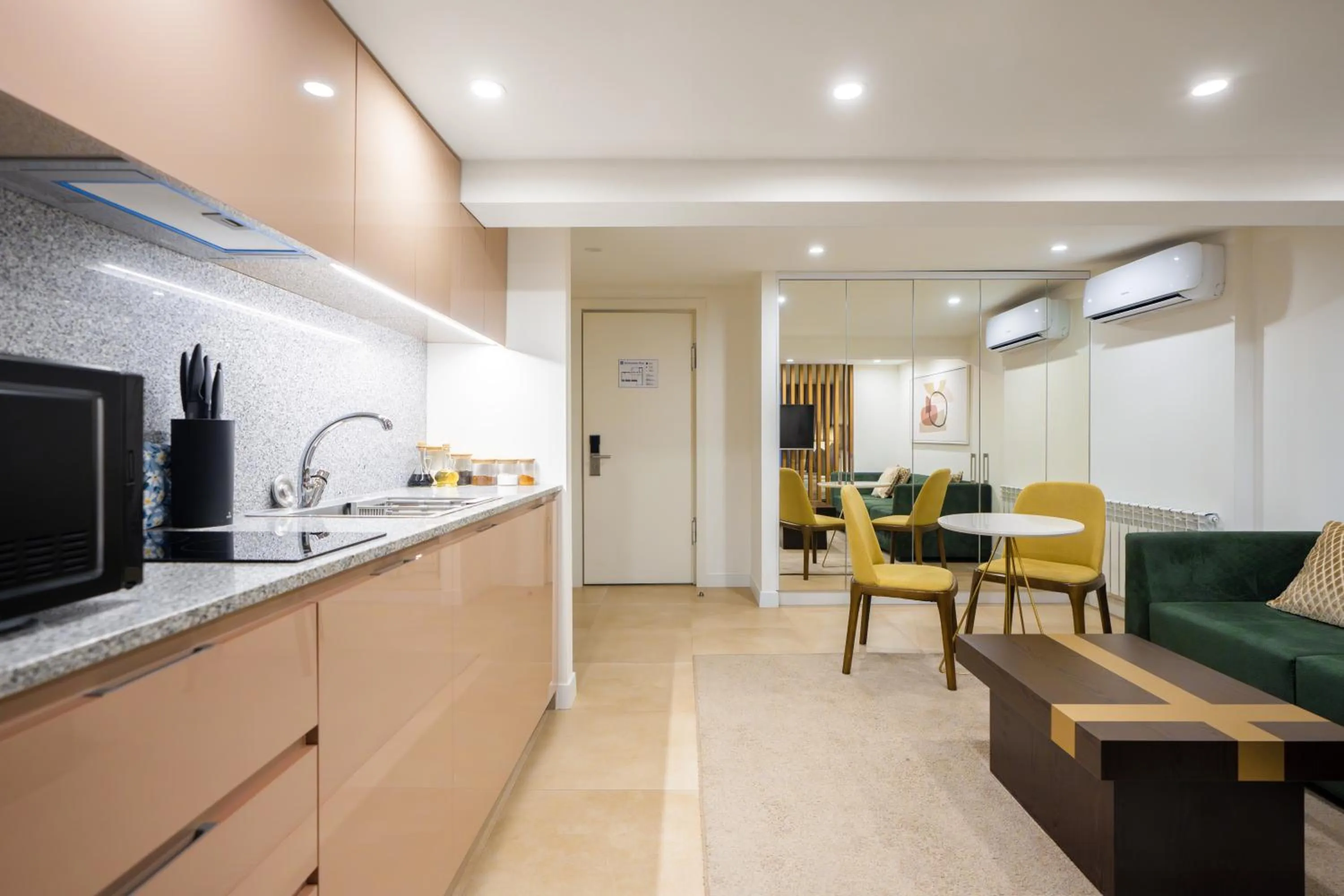 Kitchen or kitchenette in RIS Opera Apartments Yerevan