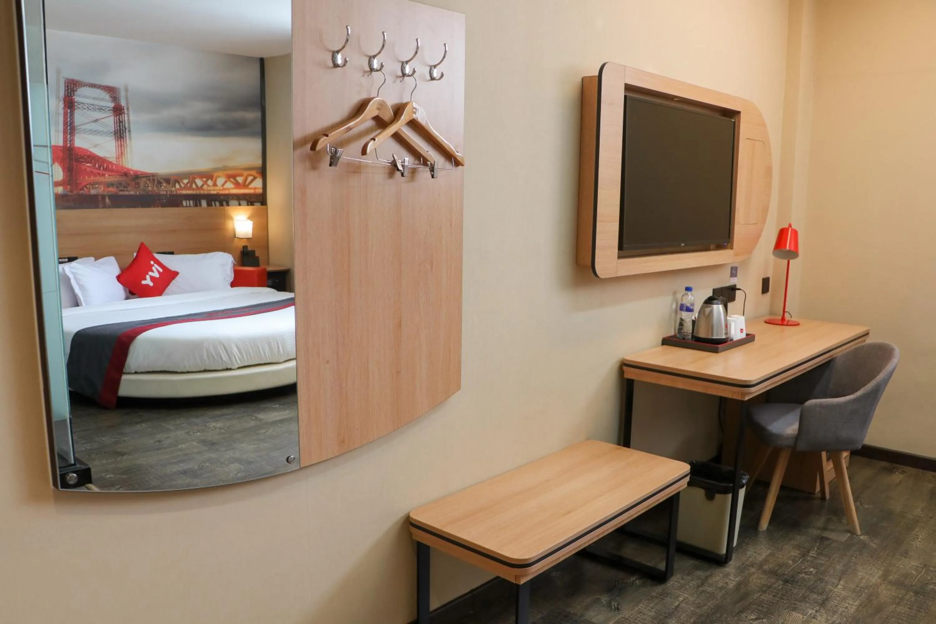 Bed in IVY Hotel Addis Ababa Airport branch