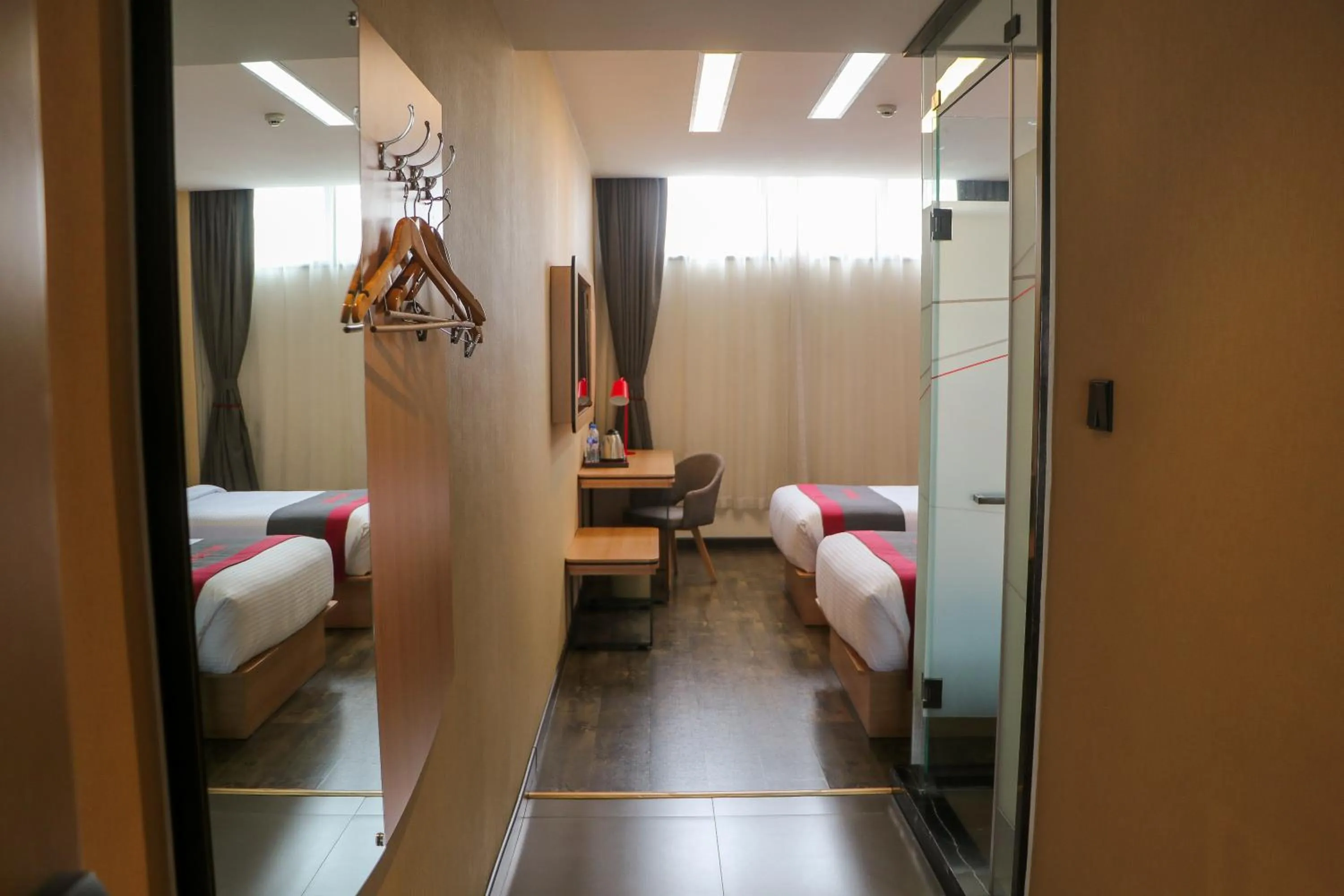 Bed in IVY Hotel Addis Ababa Airport branch