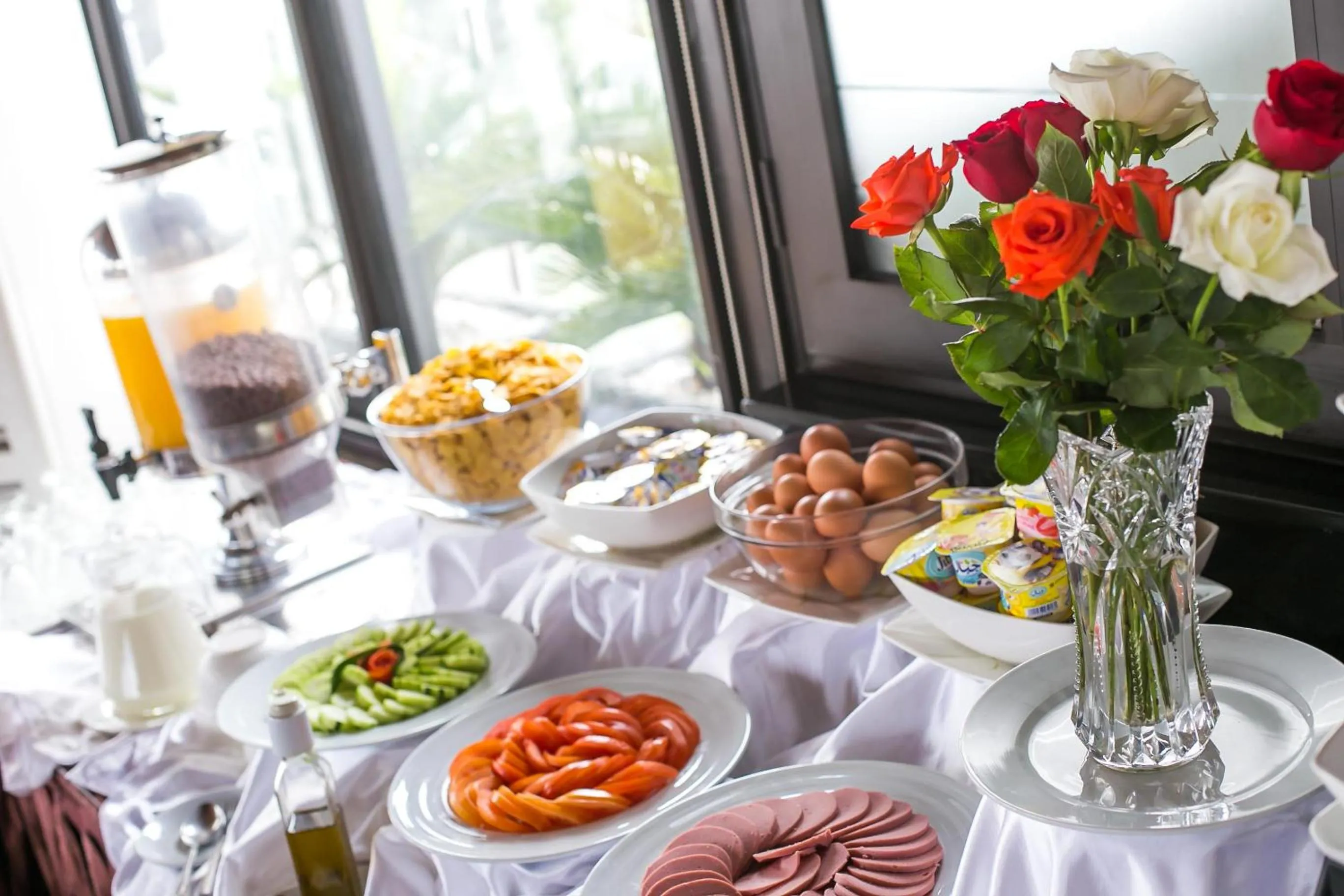 Buffet breakfast in Zahrat Al Jabal