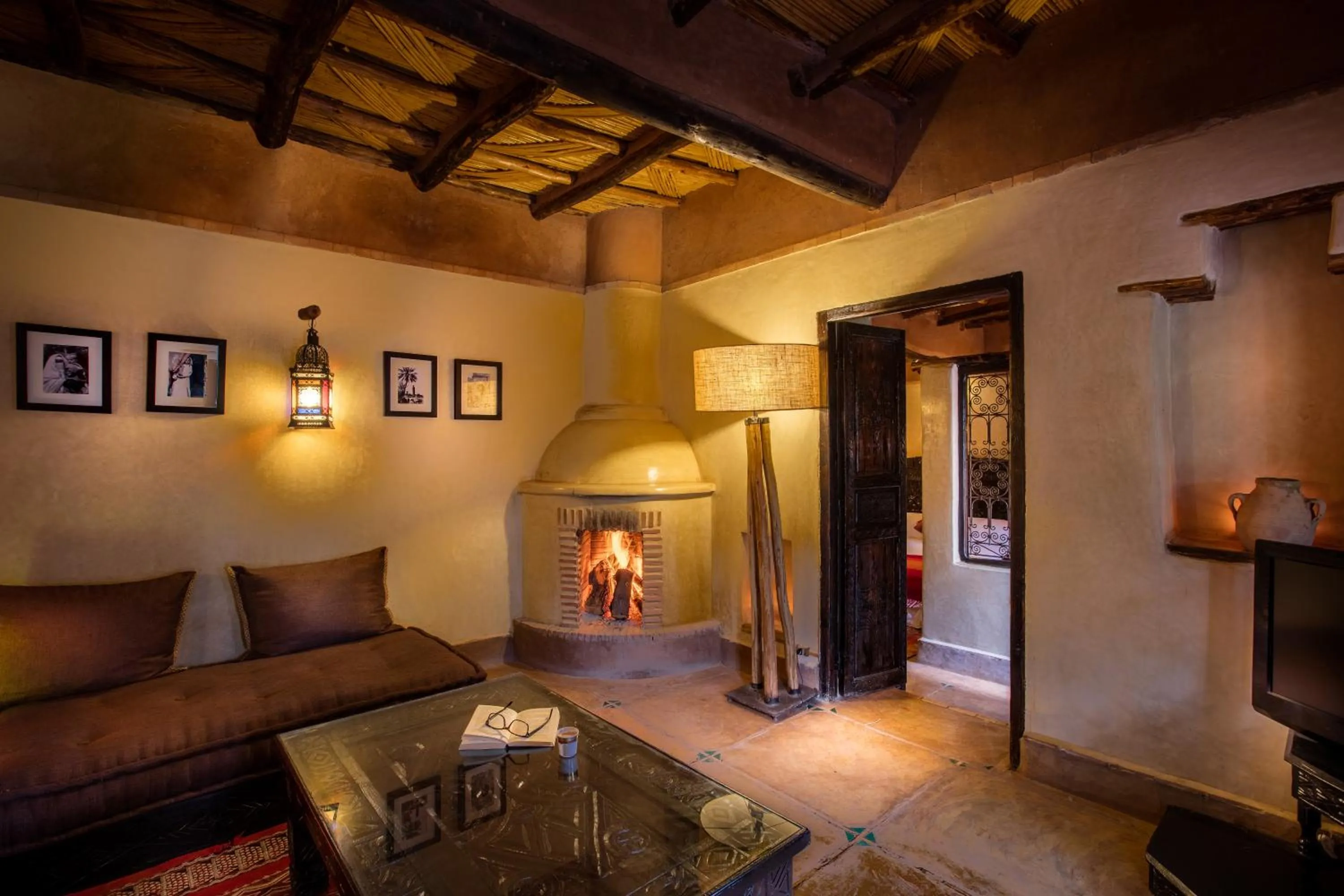 Living room in Jnane Leila