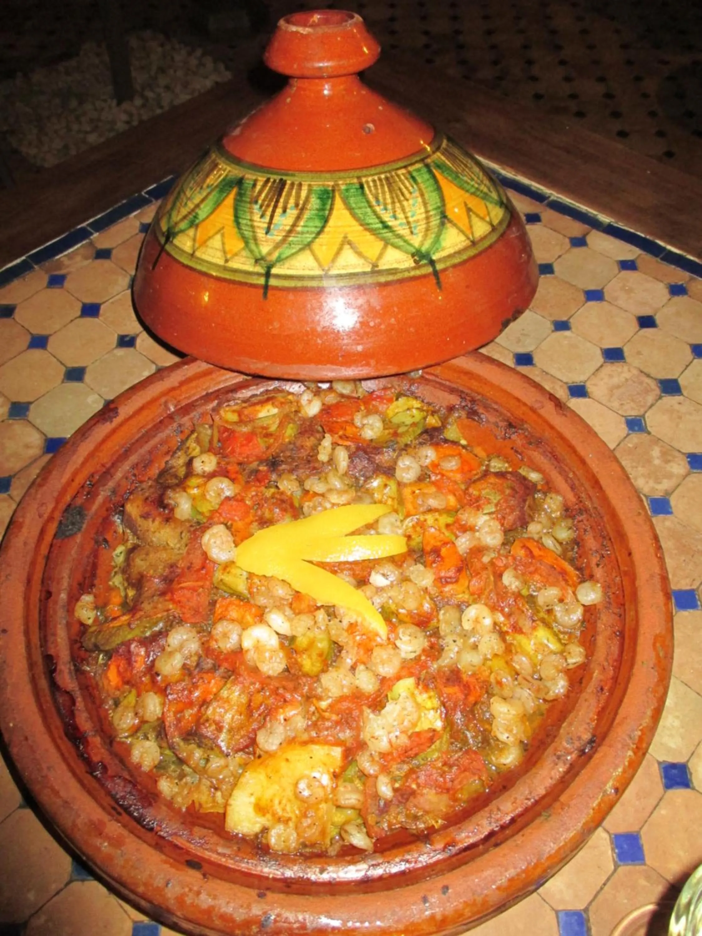 Dinner in Riad Attarine