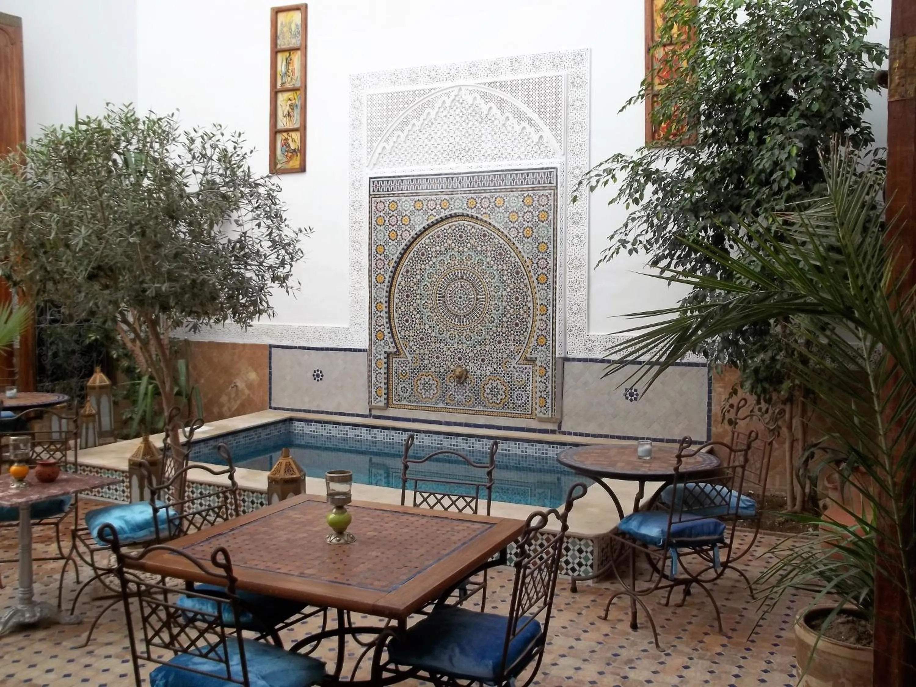 Patio in Riad Attarine
