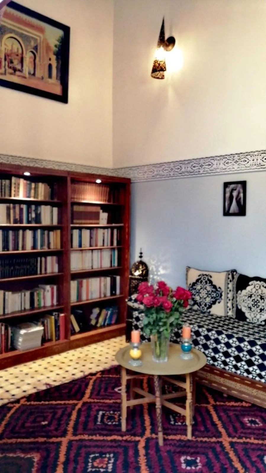 Living room in Riad Attarine