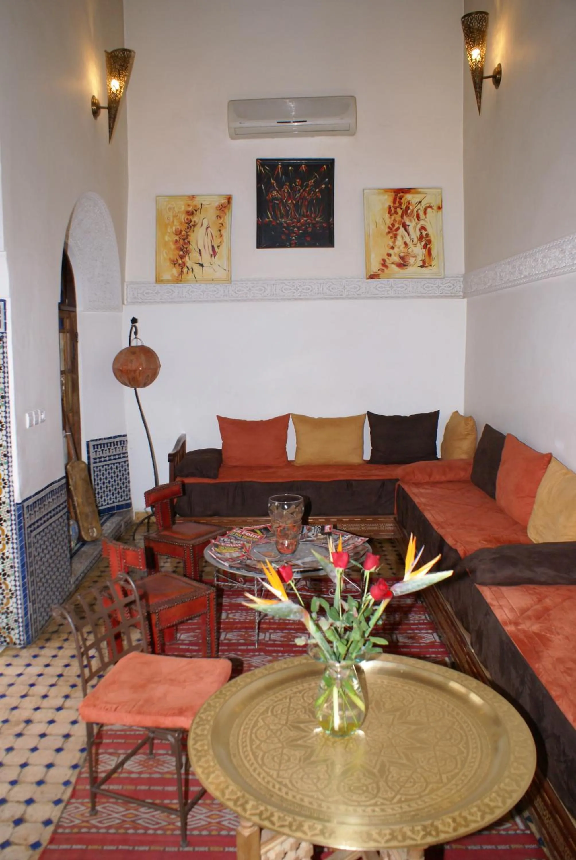 Living room in Riad Attarine