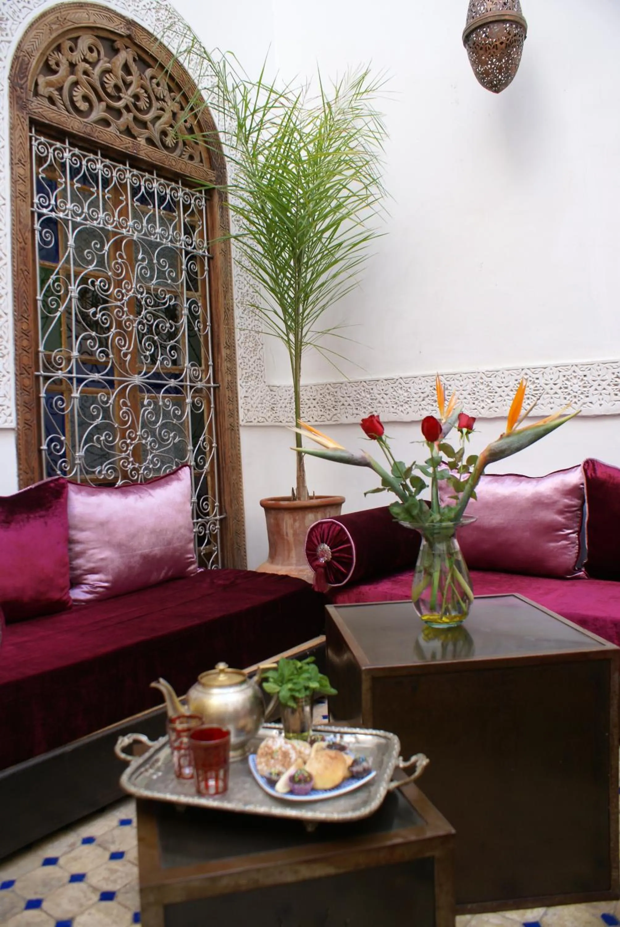 Living room in Riad Attarine
