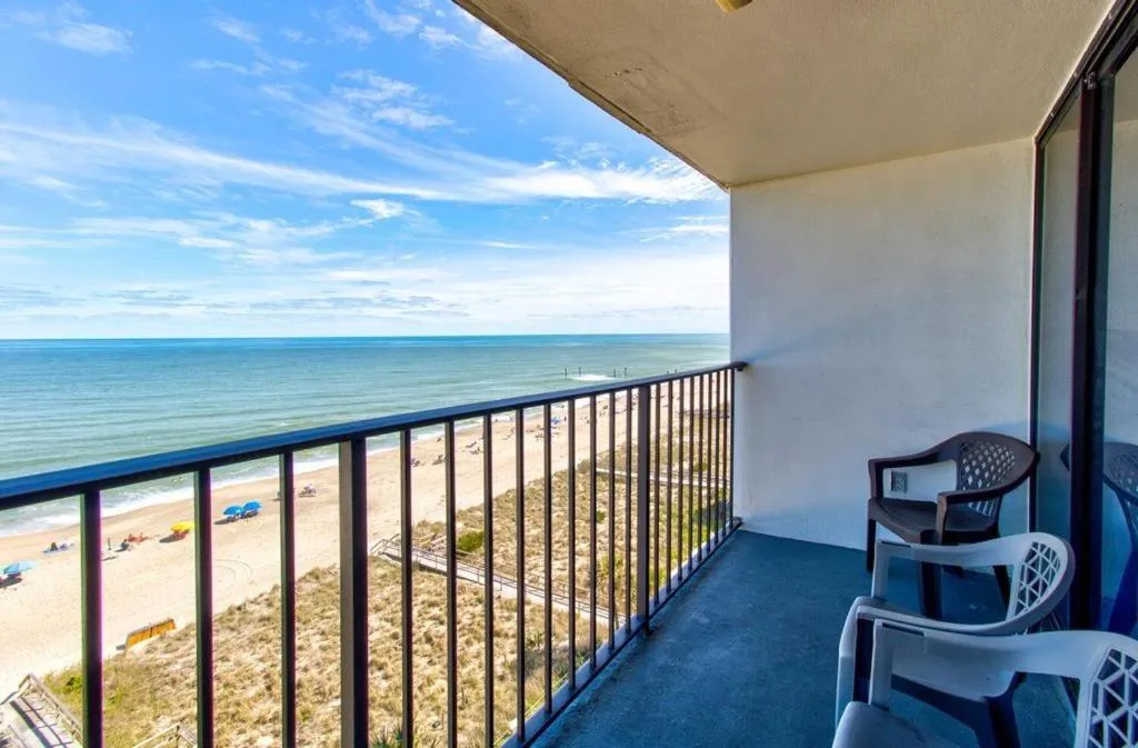 Balcony/Terrace in 0809 Carolina Shores by Atlantic Towers