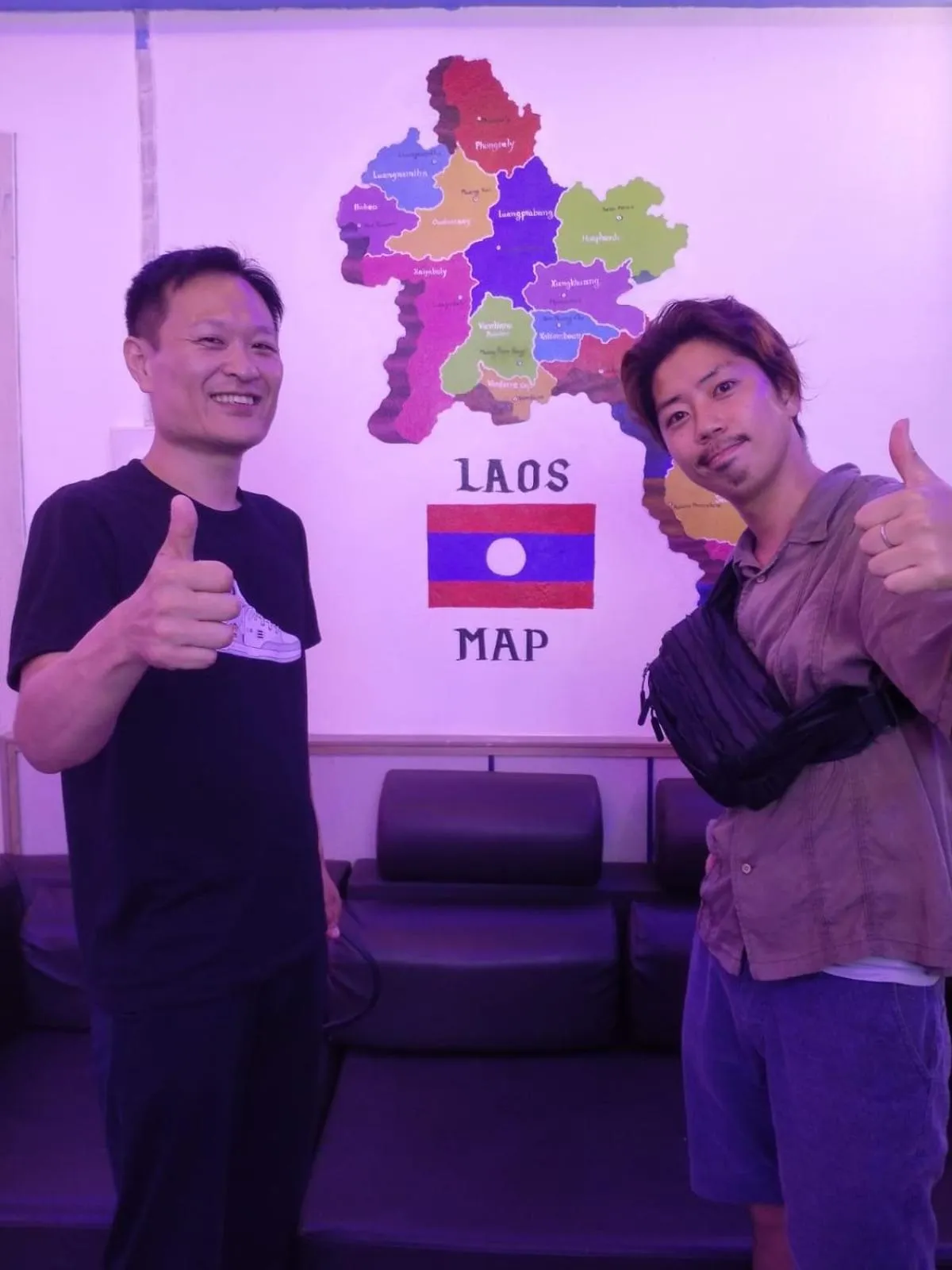 Guests in Rainbow Hotel Vientiane