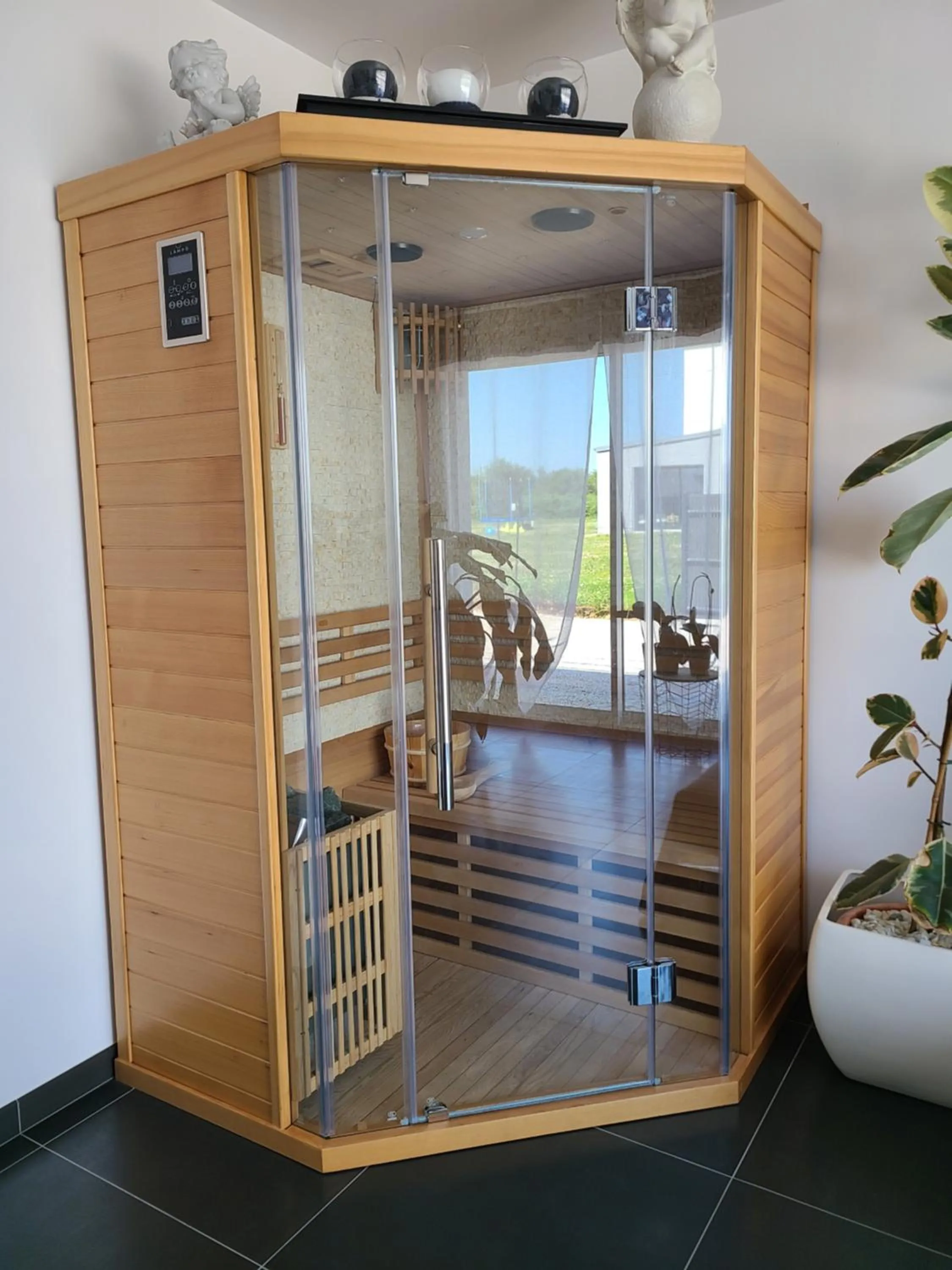 Sauna in L'escale Romanesque