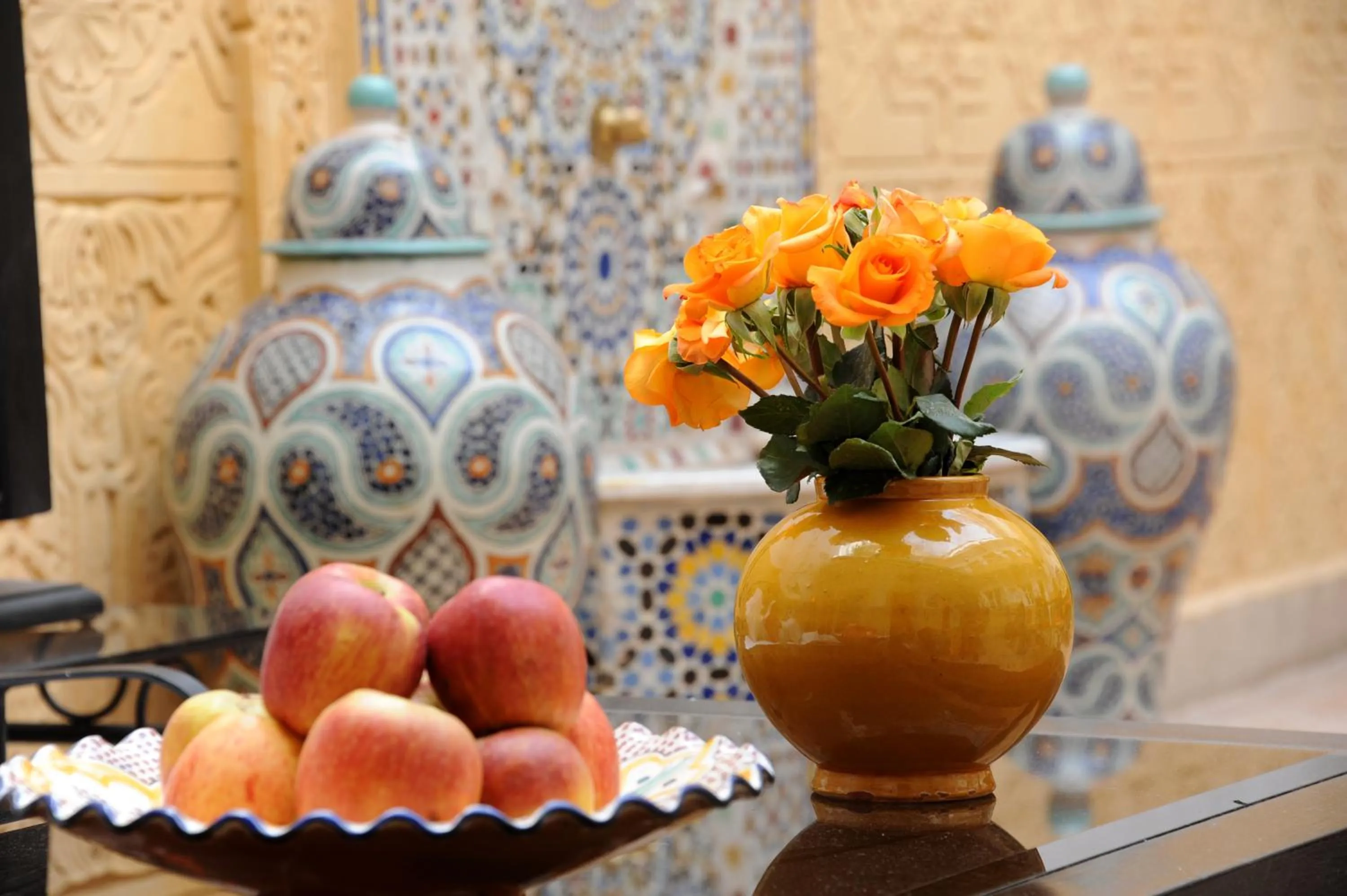 Decorative detail in Riad Shaden