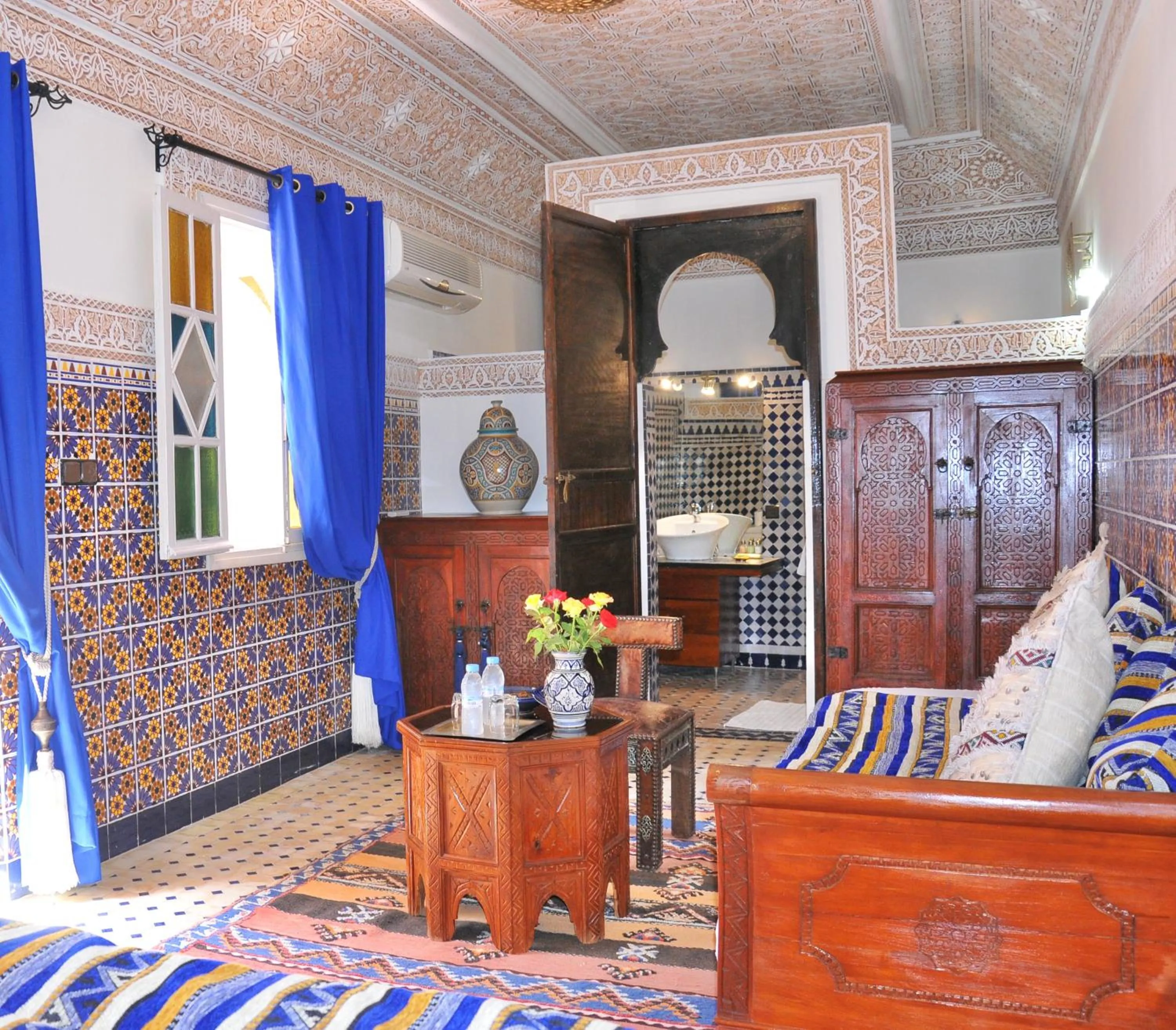 Seating area in Riad Shaden