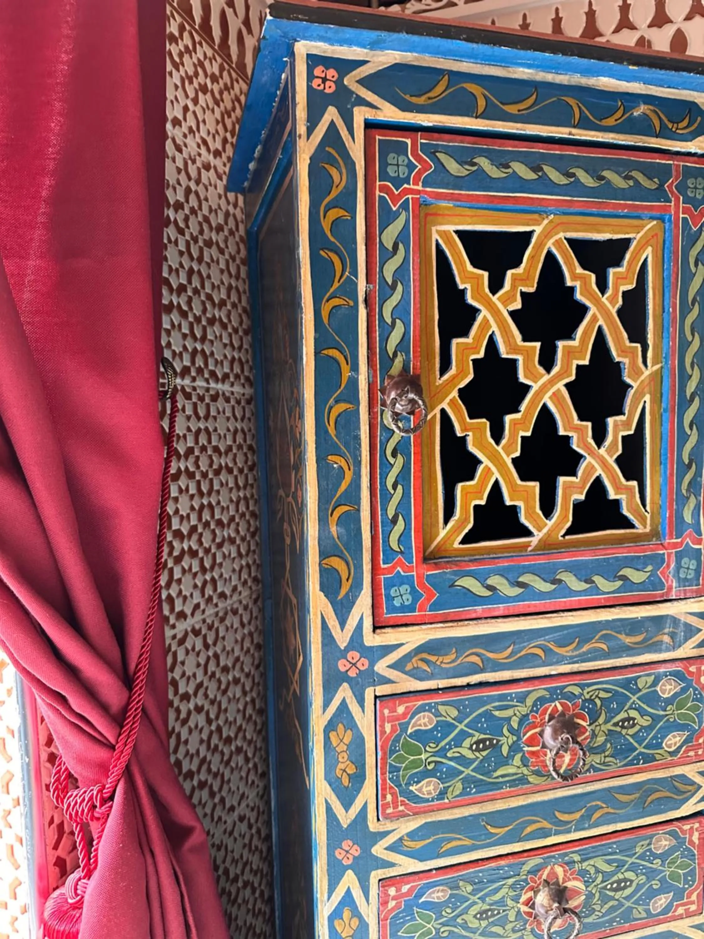 Decorative detail in Riad Shaden