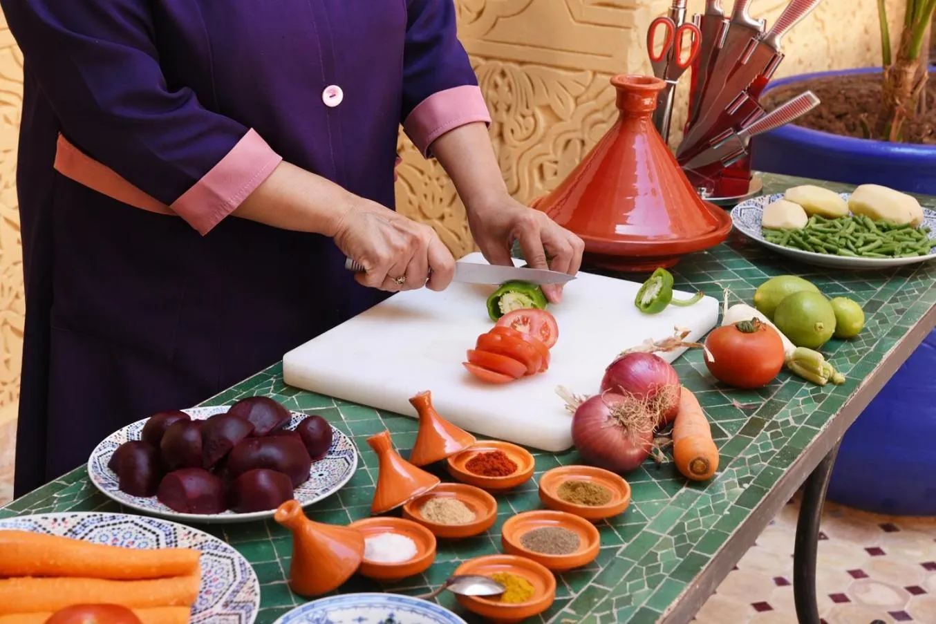 Staff in Riad Shaden