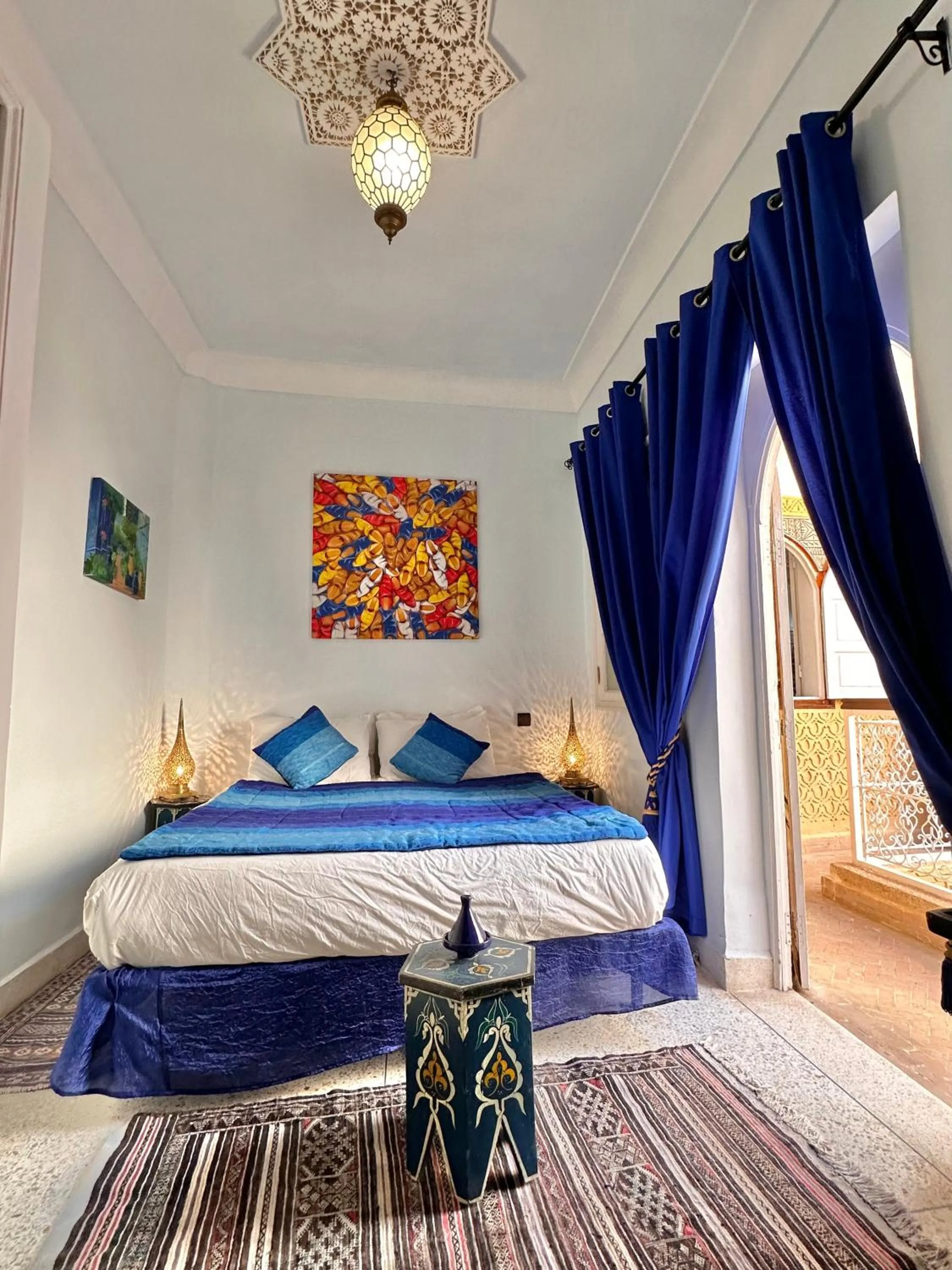 Bedroom, Bed in Riad Shaden