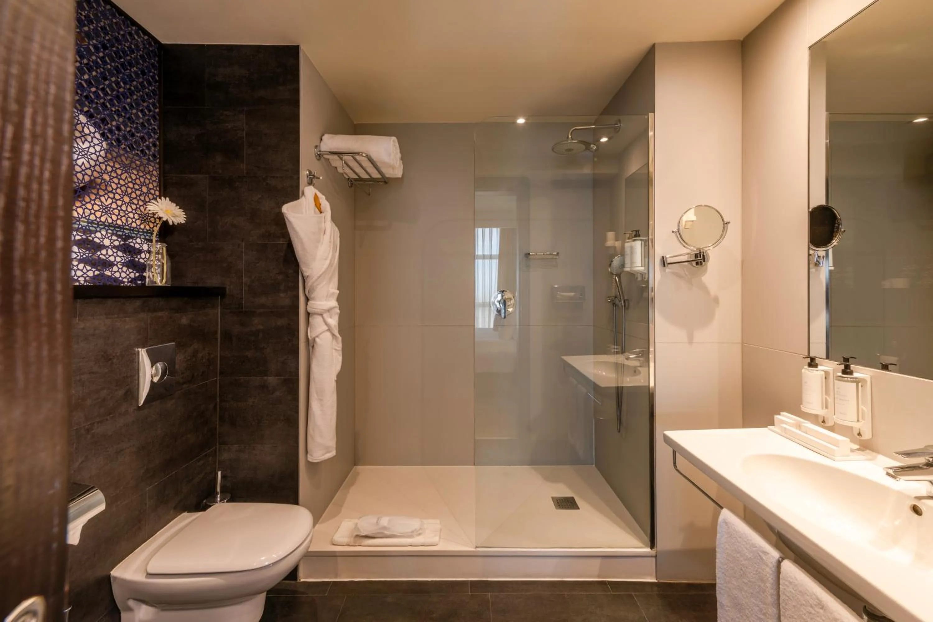 Shower in Barceló Casablanca