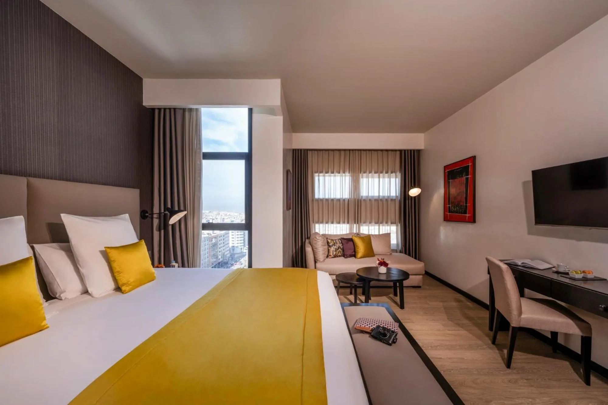 Bed in Barceló Casablanca