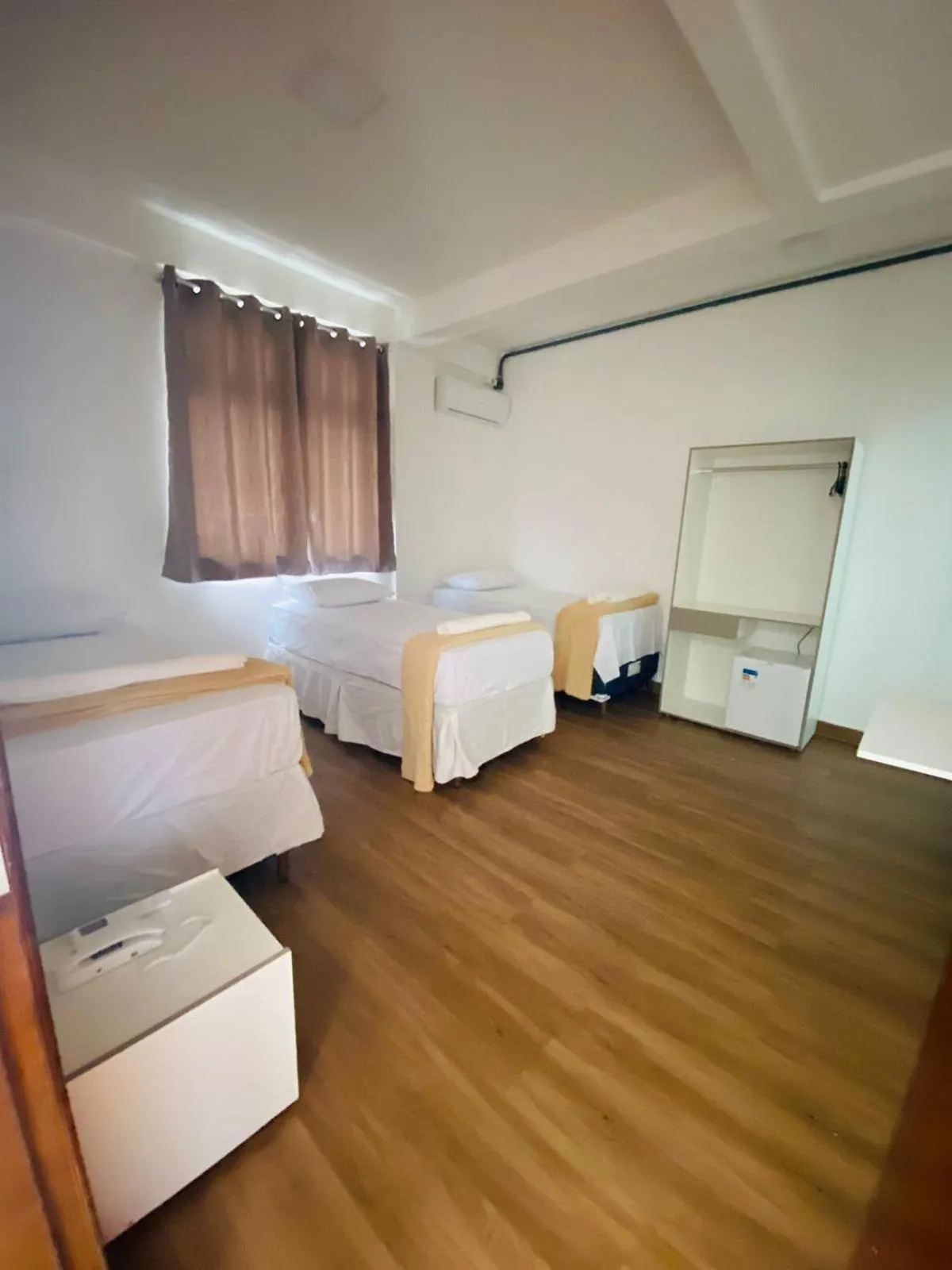 Bed in Hotel Santorine Plaza - Itabira - Próximo a Fundação Cultural Carlos Drummond Andrade