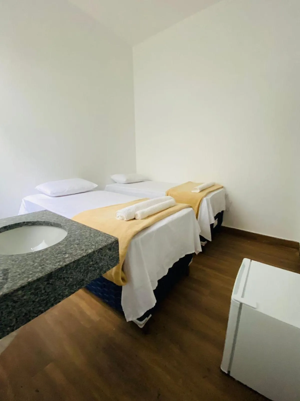 Bed in Hotel Santorine Plaza - Itabira - Próximo a Fundação Cultural Carlos Drummond Andrade