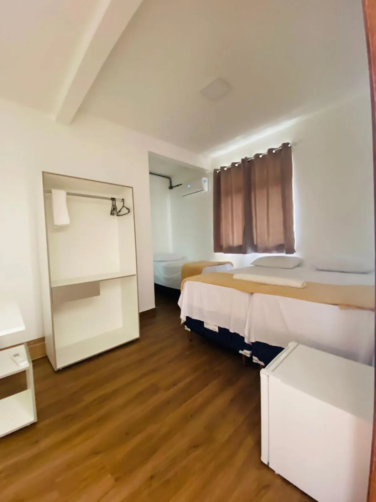 Bed in Hotel Santorine Plaza - Itabira - Próximo a Fundação Cultural Carlos Drummond Andrade