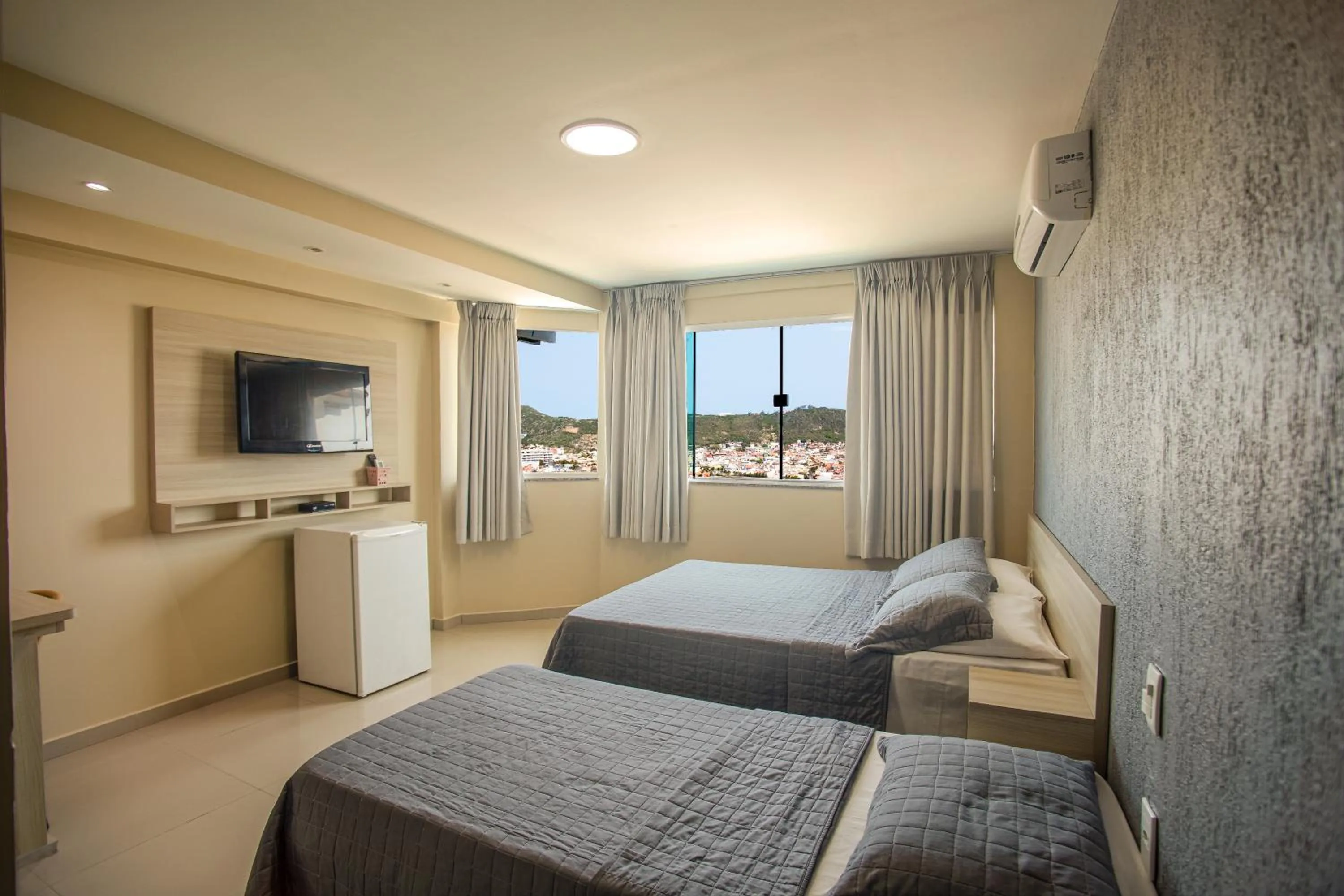 Bed in Pousada Mirante da Prainha