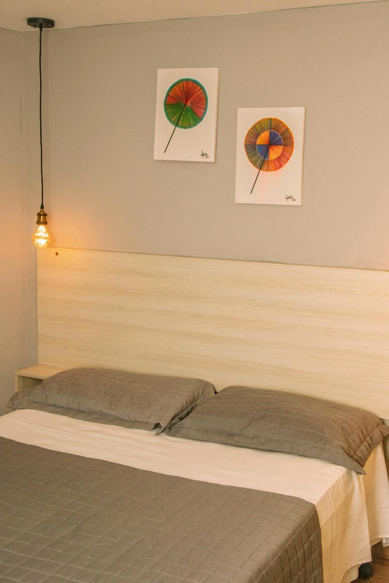 Bed in Pousada Mirante da Prainha