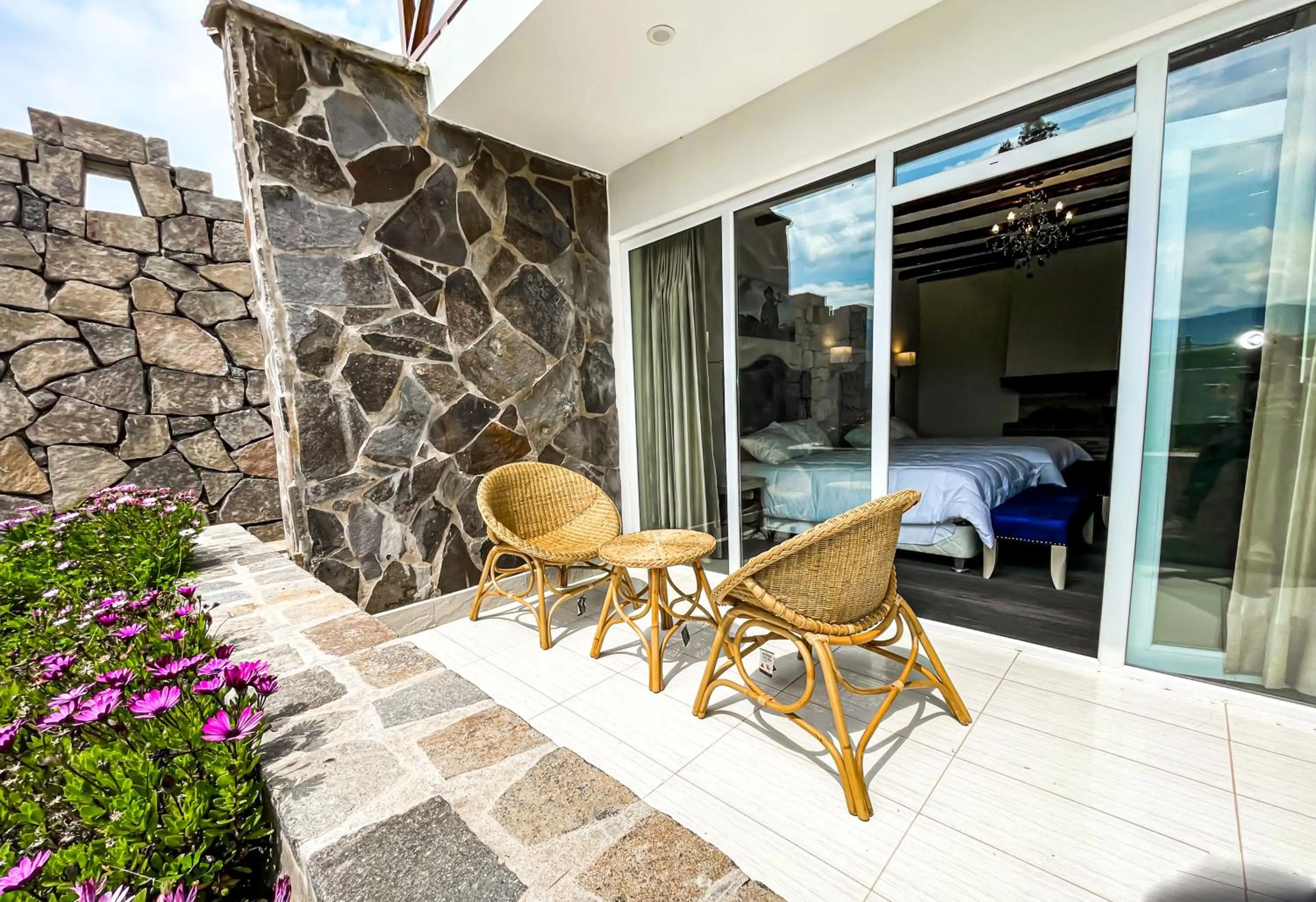 Balcony/Terrace in Hotel Puerta del Sol Colca