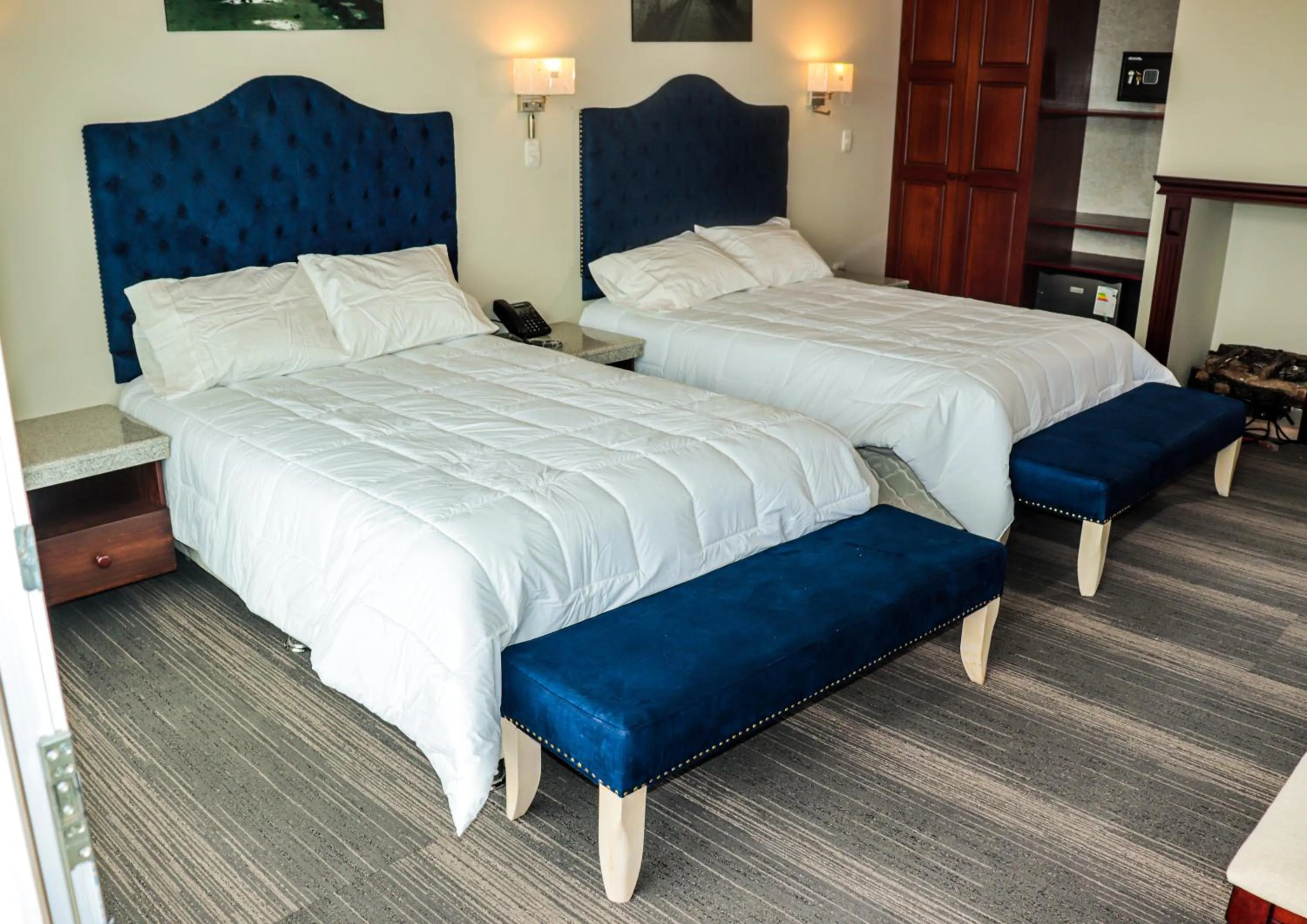 Bed in Hotel Puerta del Sol Colca