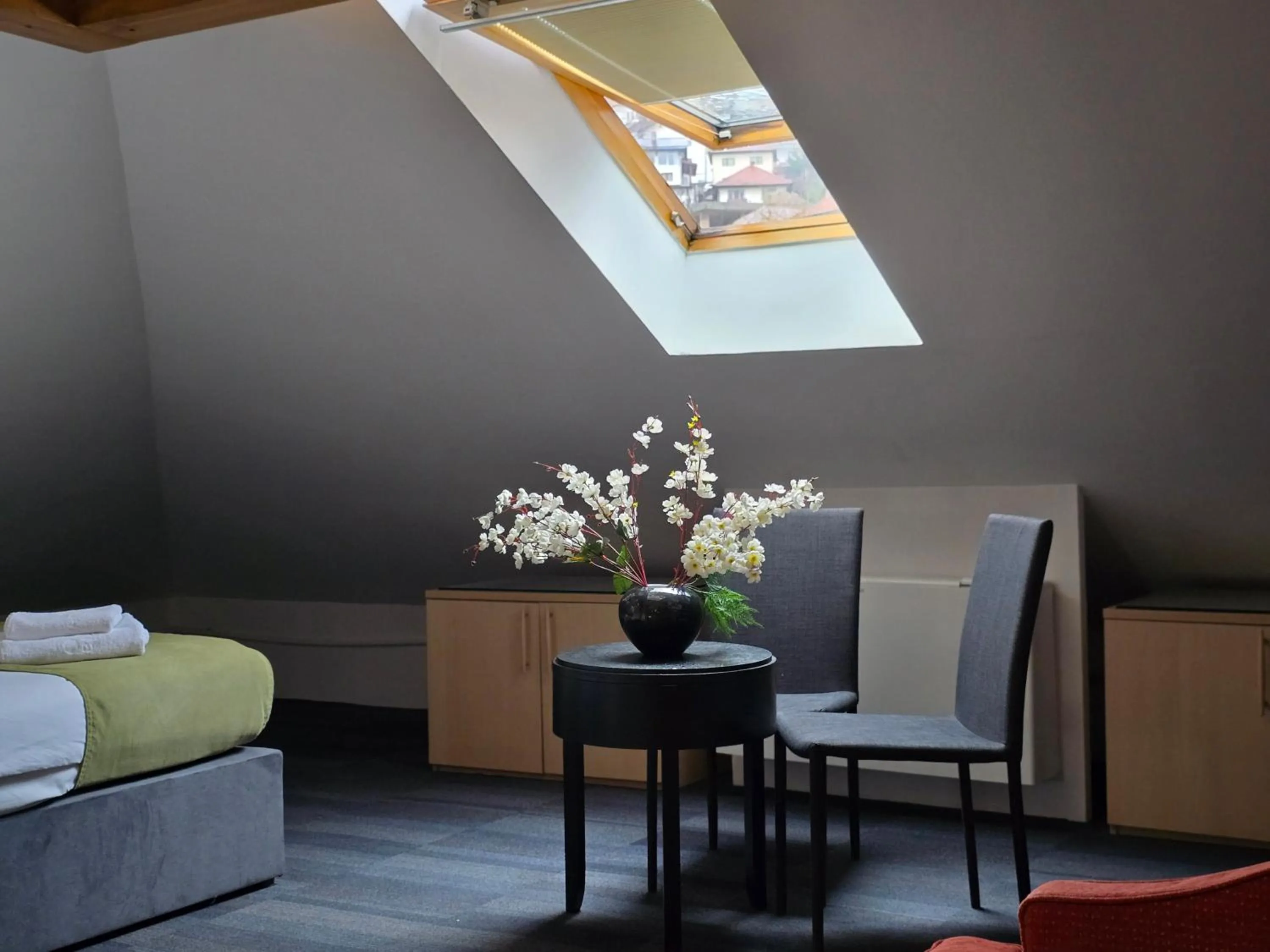 Seating area in Hotel Hecco