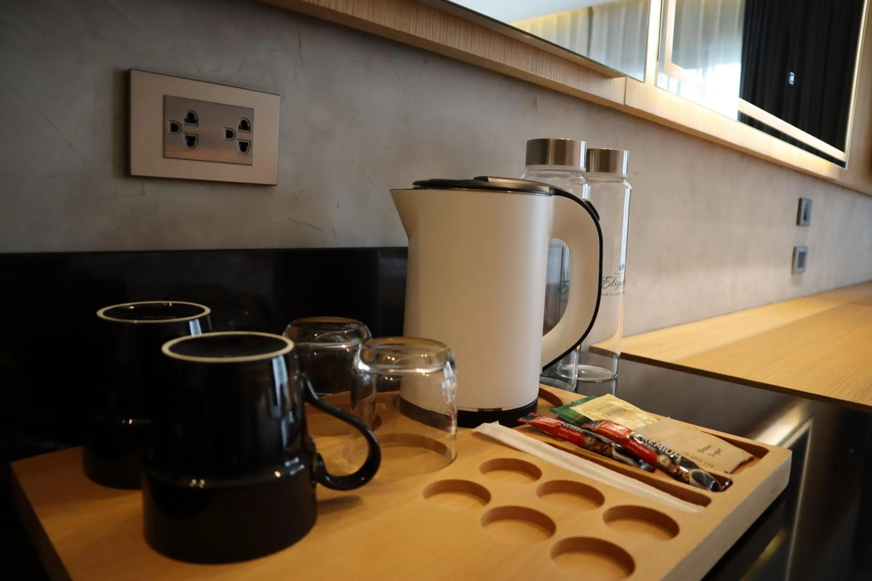 Coffee/tea facilities in The Hotel Elizabeth Resort and Villas - Long Beach San Vicente Palawan