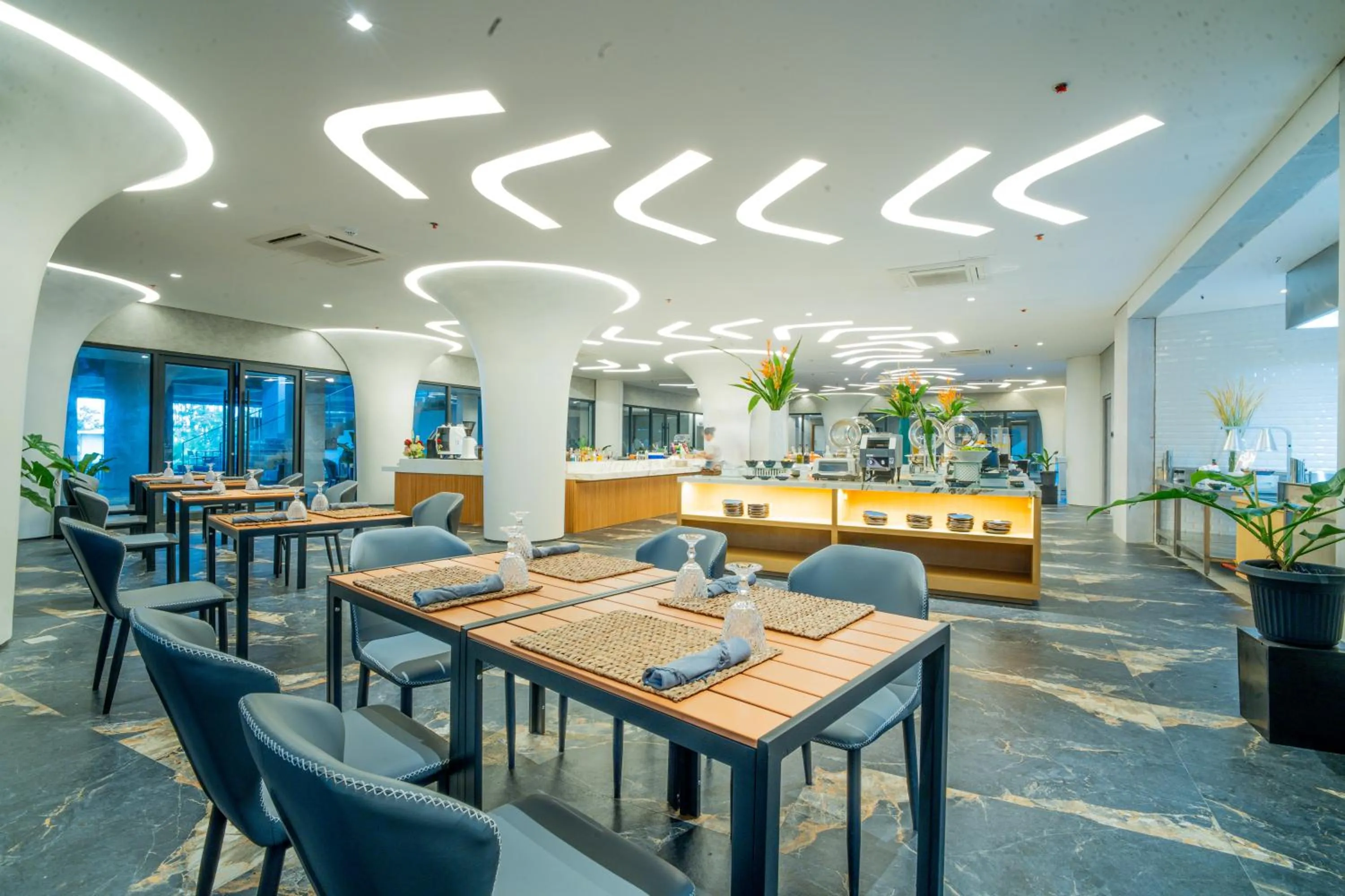 Restaurant/places to eat in The Hotel Elizabeth Resort and Villas - Long Beach San Vicente Palawan