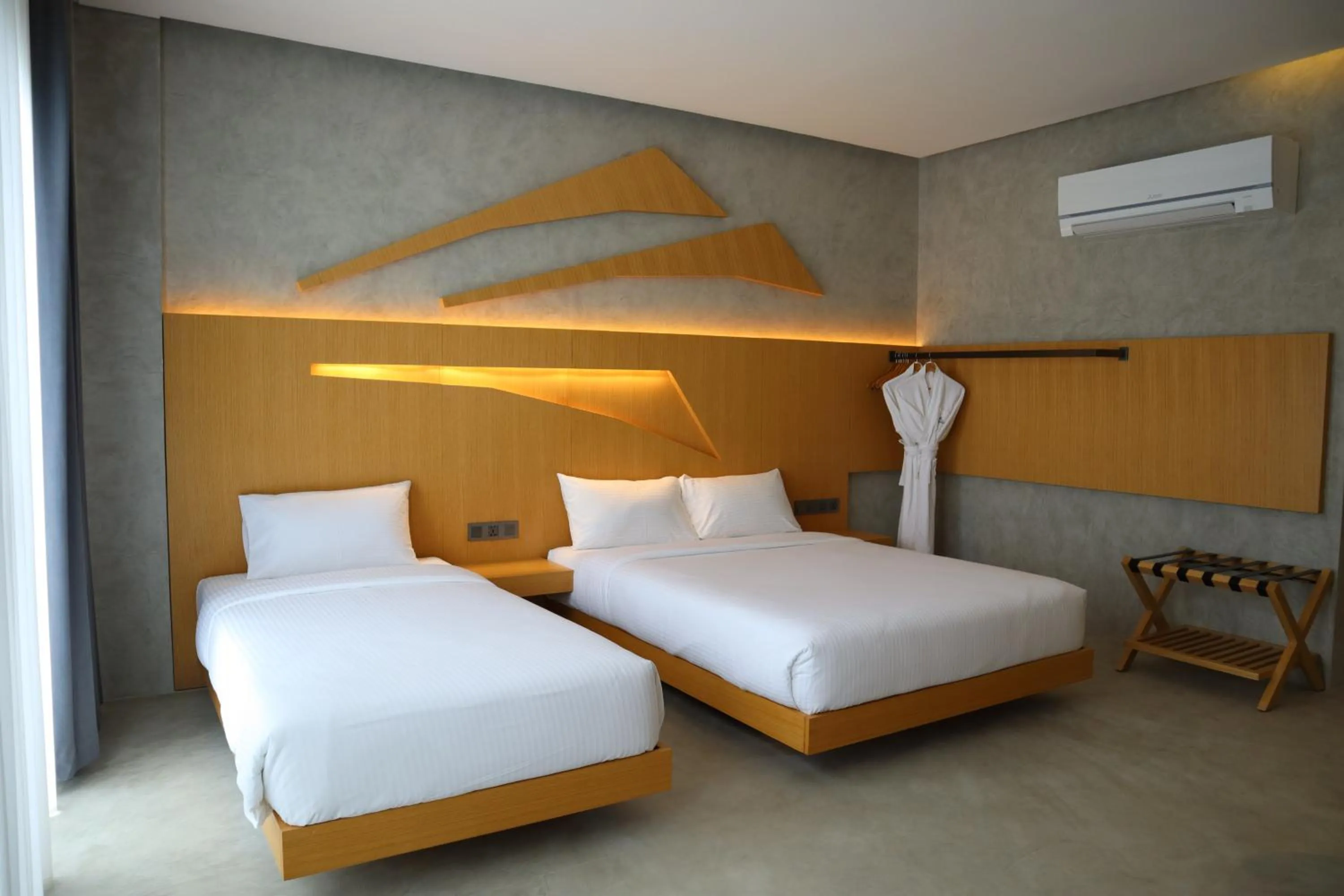 Bed in The Hotel Elizabeth Resort and Villas - Long Beach San Vicente Palawan