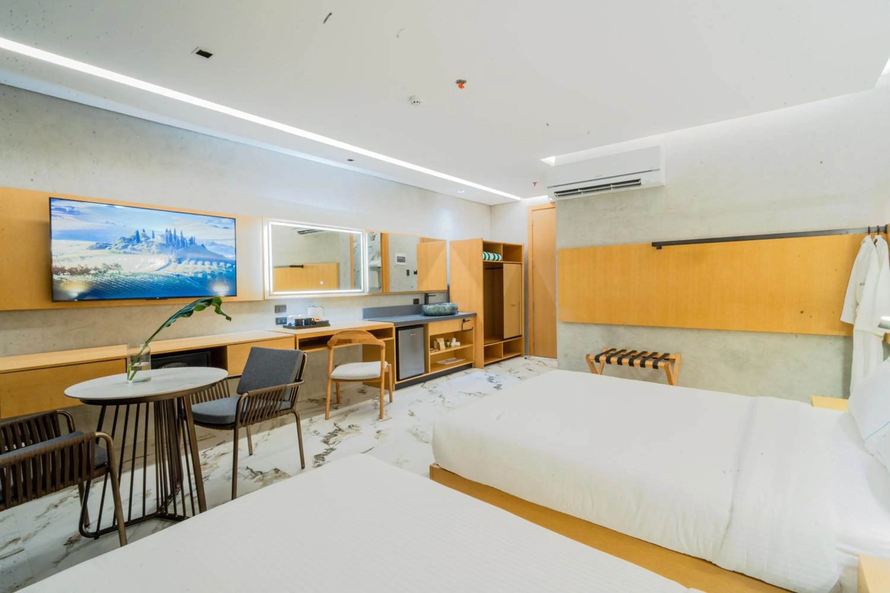 Bed in The Hotel Elizabeth Resort and Villas - Long Beach San Vicente Palawan