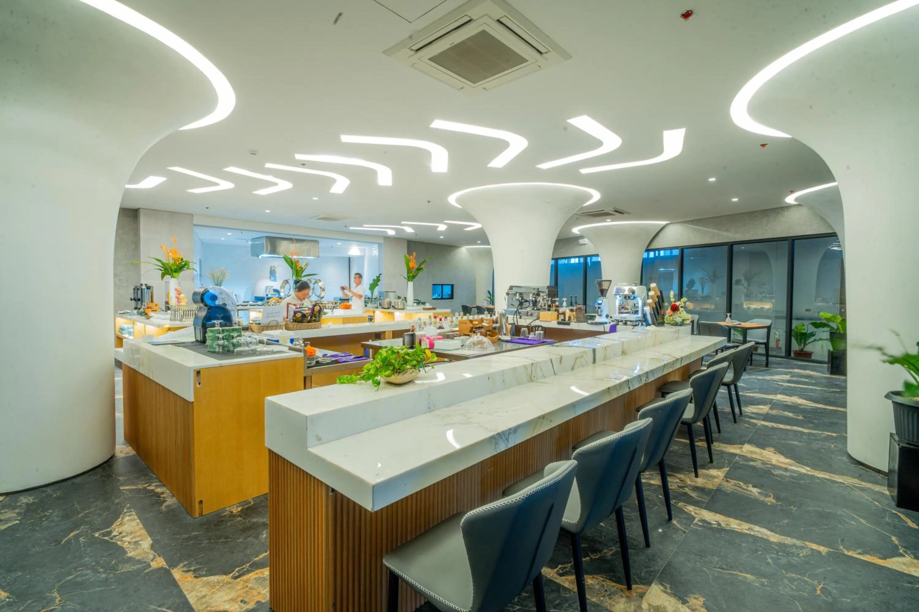 Restaurant/places to eat in The Hotel Elizabeth Resort and Villas - Long Beach San Vicente Palawan