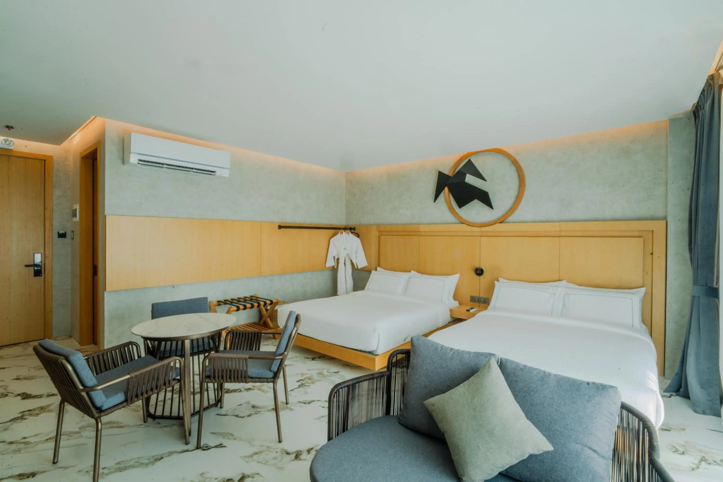 Bed in The Hotel Elizabeth Resort and Villas - Long Beach San Vicente Palawan